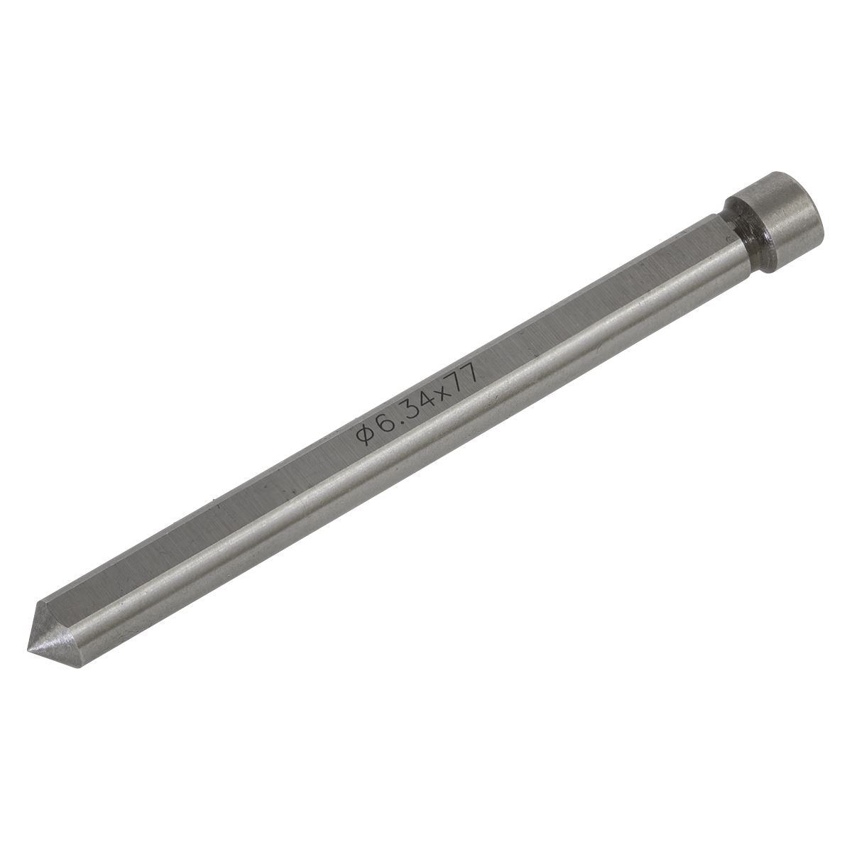 Worksafe by Sealey Short Straight Pin Pilot Rod 77mm