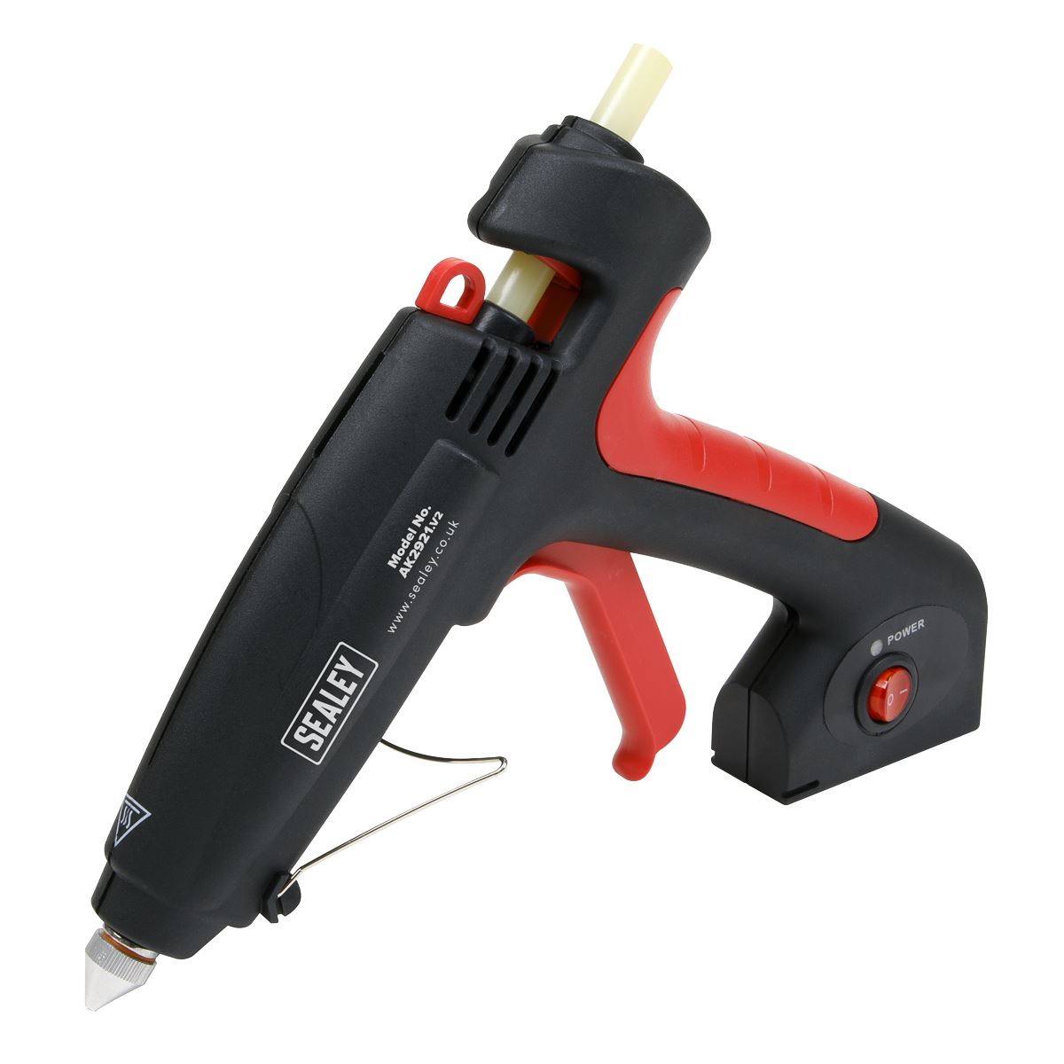 Sealey 450W Corded/Cordless Professional Glue Gun 230V Hobby Craft