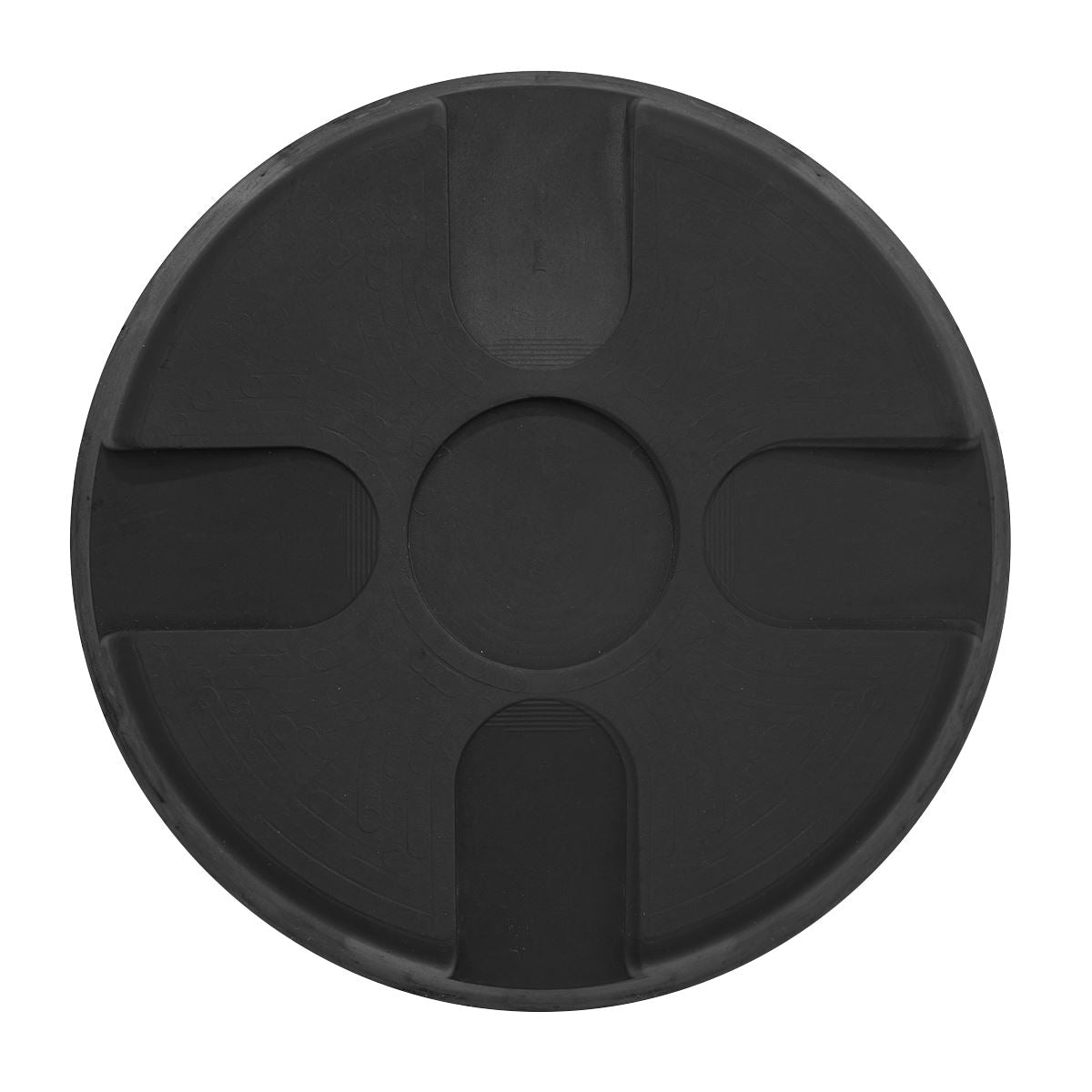Sealey Safety Rubber Trolley Jack Pad Type B To Fit 112-117mm Saddle