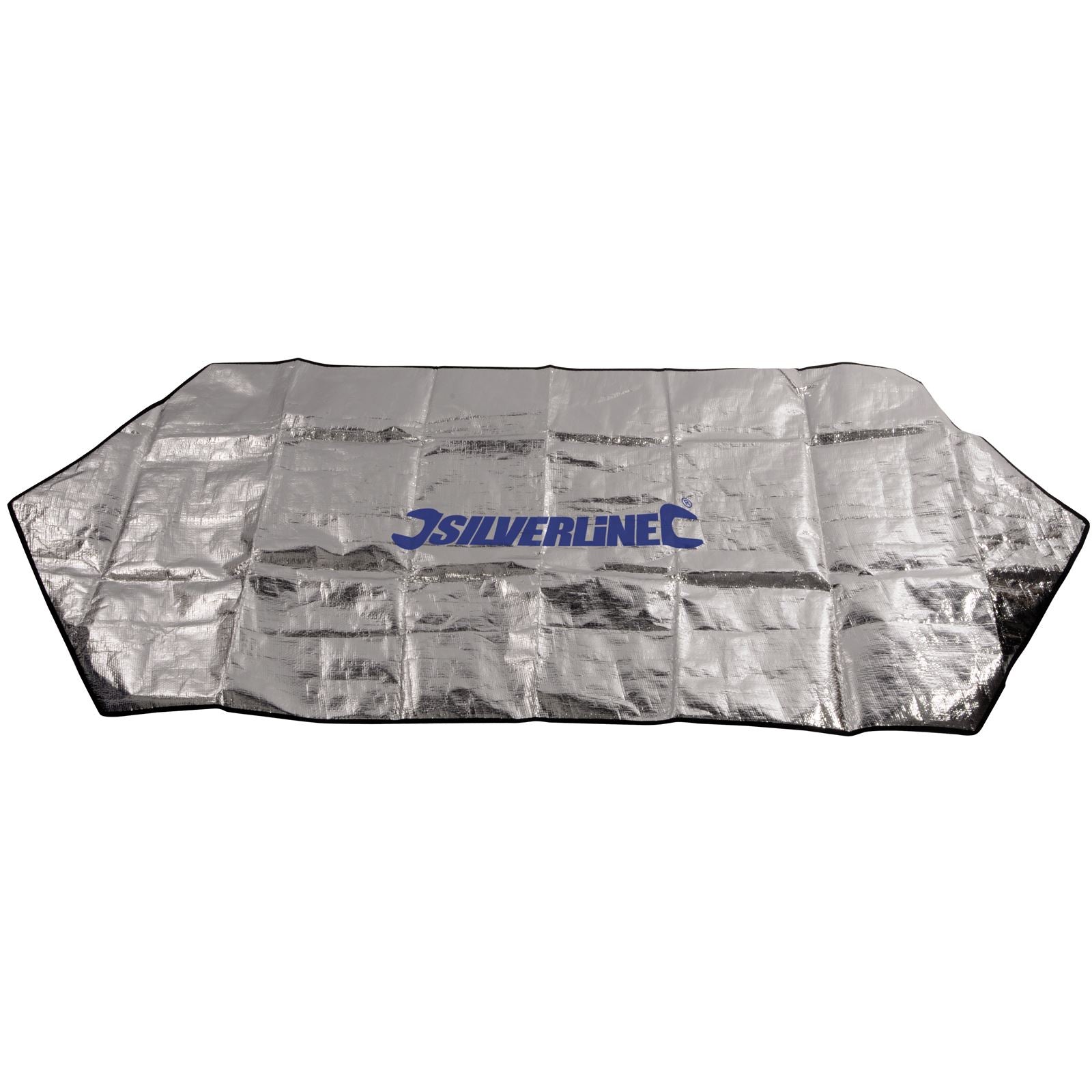 Silverline Aluminium Foil Windscreen Cover 1700 x 700mm Snow Frost Sun Shade Car