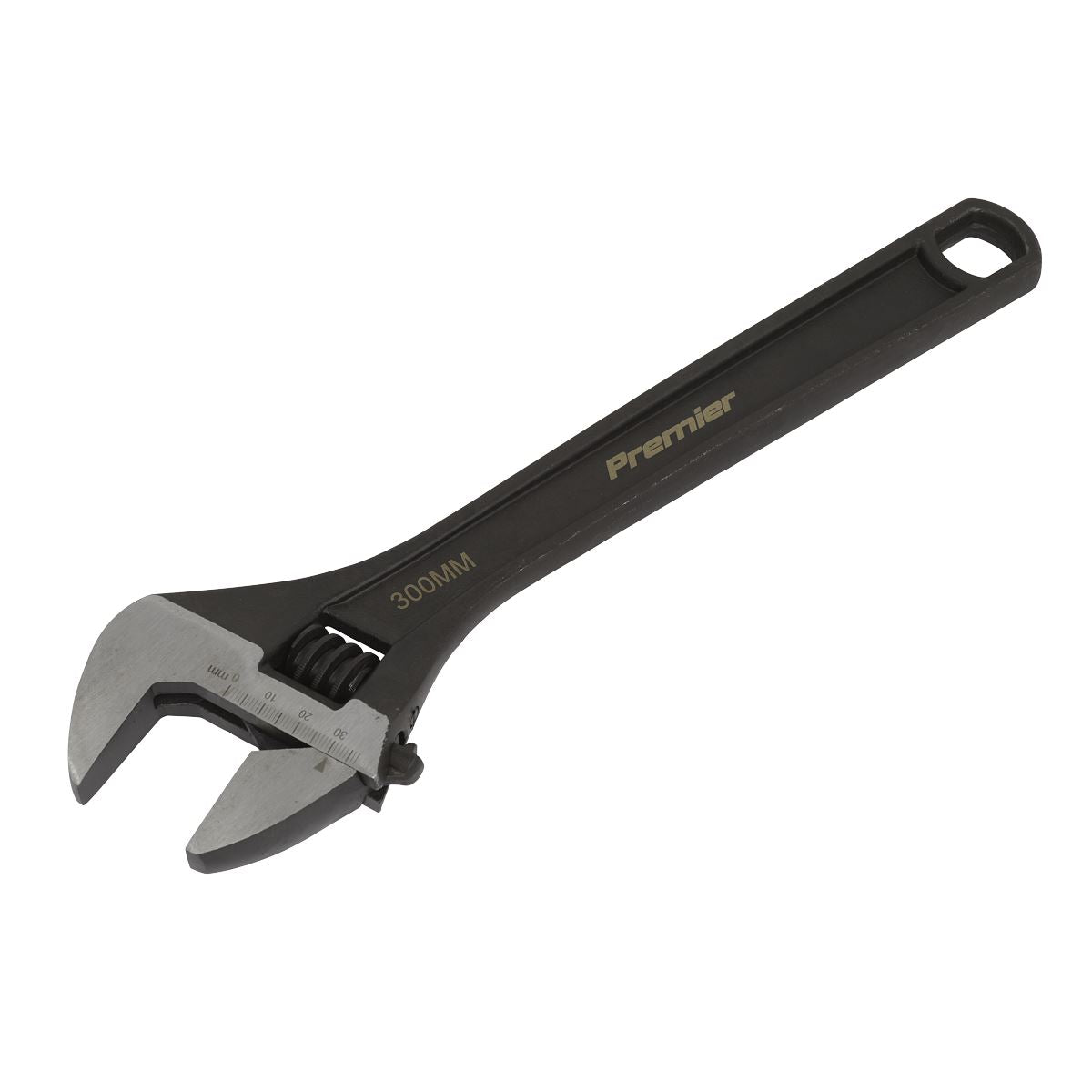 Sealey Premier Adjustable Wrench 300mm Jaw Capacity 34mm
