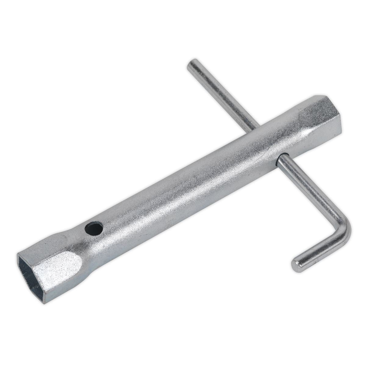 Sealey Long Reach Double End Spark Plug Box Spanner with L-Bar 18/21mm