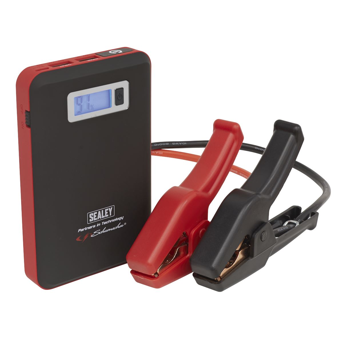 Sealey Schumacher 400A Lithium-Ion (LICOO2) Jump Starter Power Pack Compact