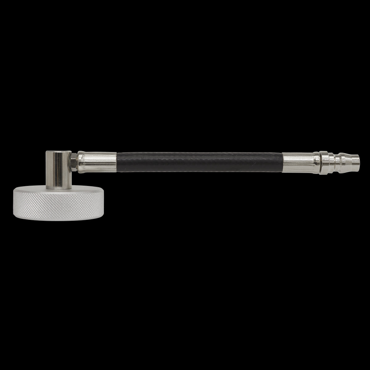 Sealey Brake Pressure Bleeder Cap Ø45mm - Connector With Hose 90°