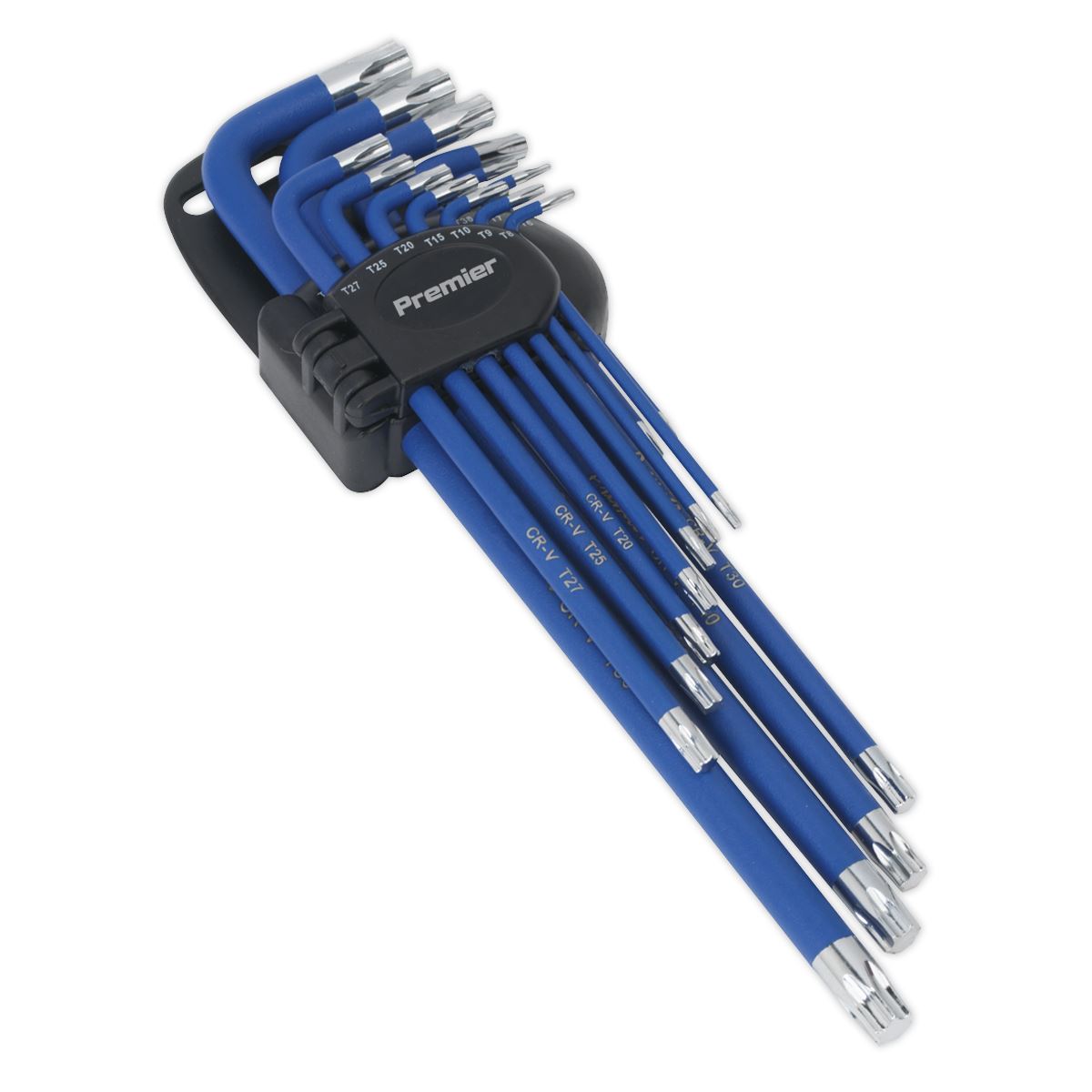 Sealey Premier TRX-Star* Key Set 13pc Anti-Slip Extra-Long