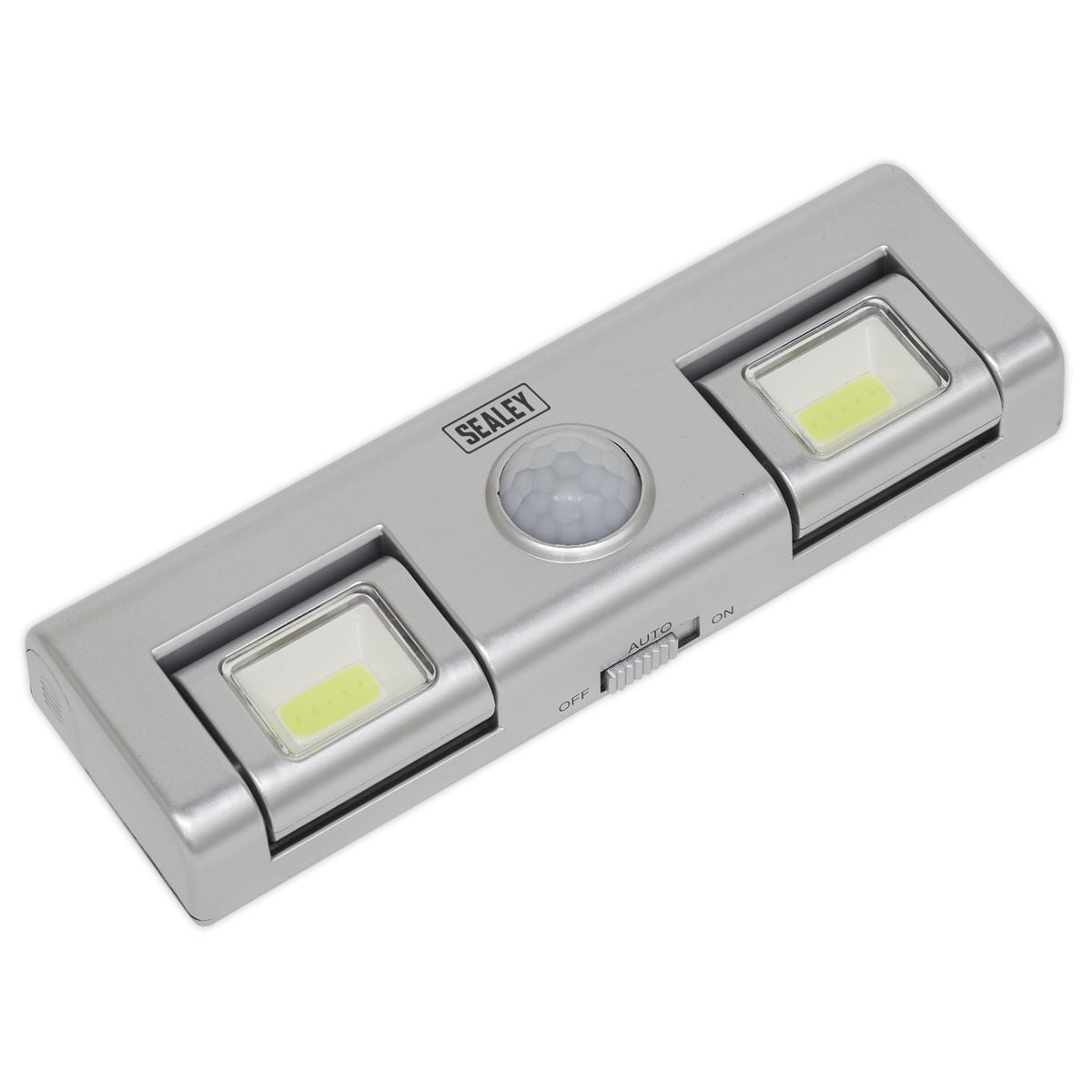 Sealey Auto Light 1W COB LED with PIR Sensor 3 x AA Cell