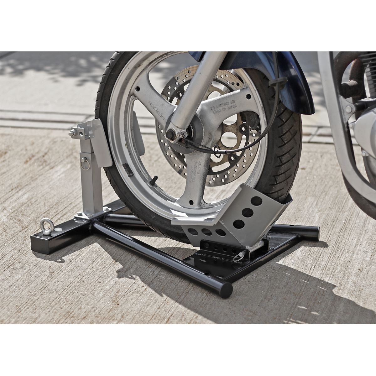 Sealey Heavy-Duty Motorcycle Front Wheel Chock