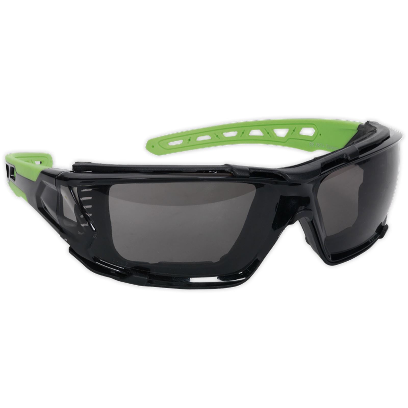 Sealey Safety Spectacles with EVA Foam Lining Wraparound Lightweight Anti Glare