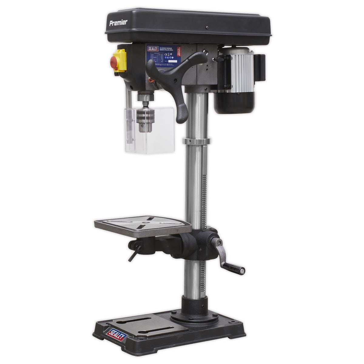 Sealey Premier Pillar Drill Bench 16-Speed 370W 230V