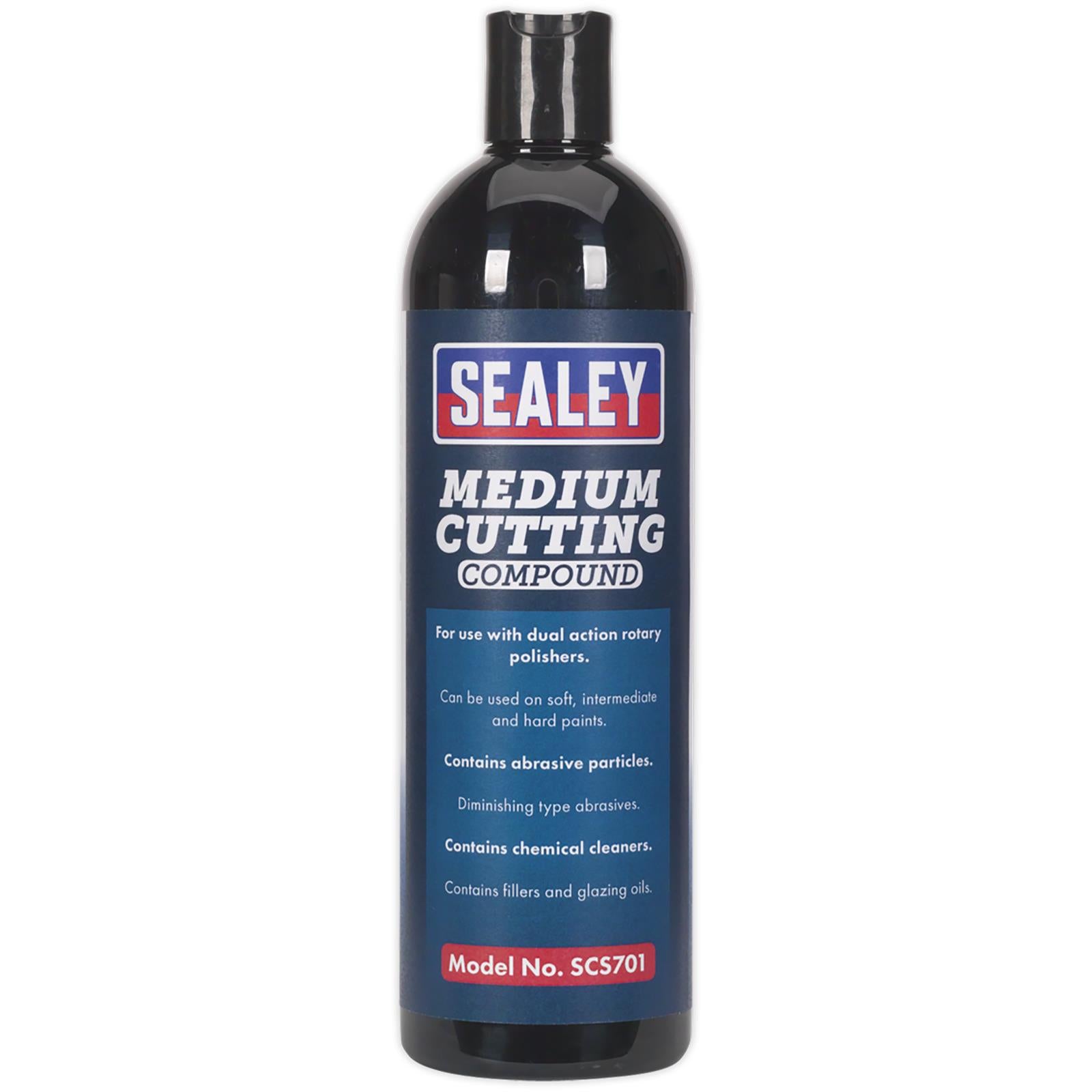 Sealey Cutting Compound Medium 500ml Polishing