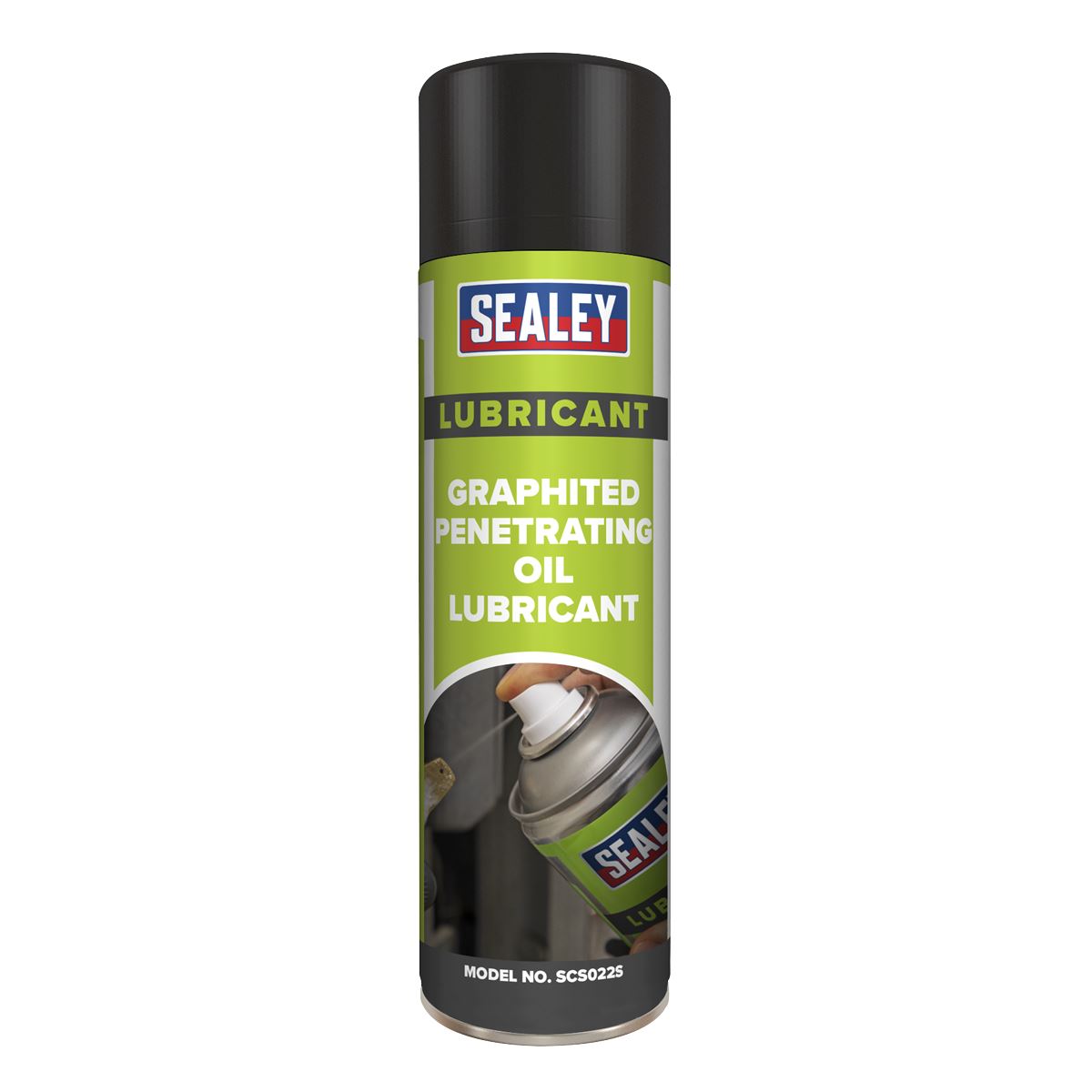 Sealey 500ml Graphited Penetrating Oil Lubricant Spray