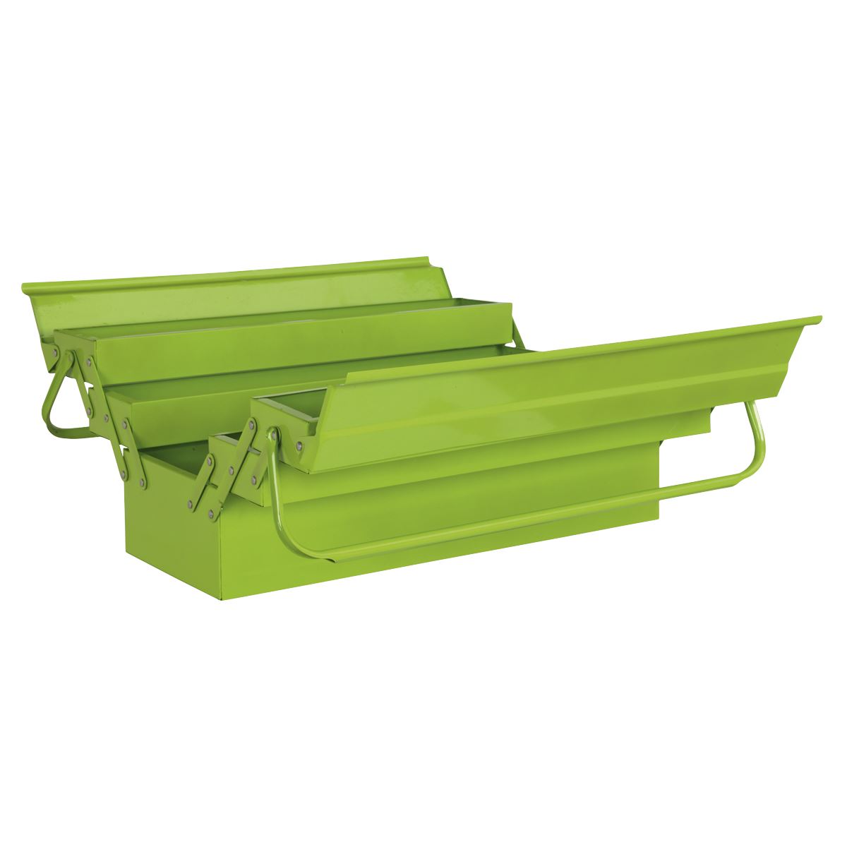 Sealey Cantilever Toolbox 4 Tray 530mm Green