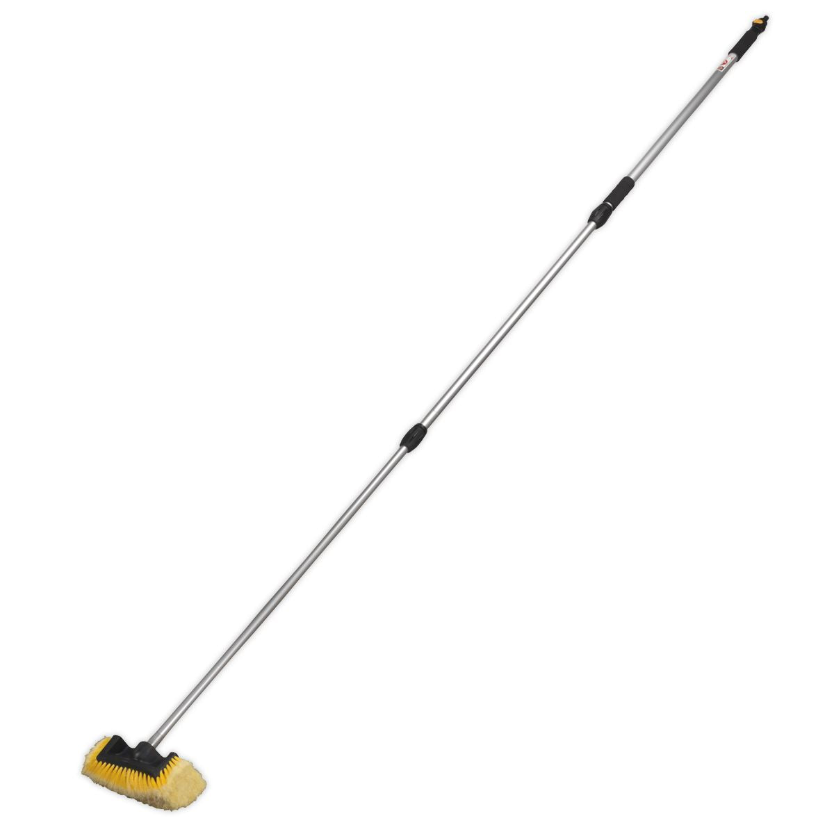 Sealey 5-Sided Flo-Thru Brush with 3m Telescopic Handle