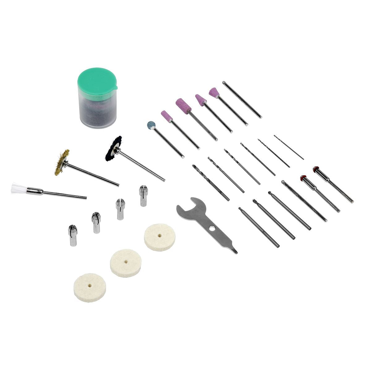 Sealey Multipurpose Mini Grinder & 50pc Accessory Kit 10.8V SV10.8 Series - Body Only