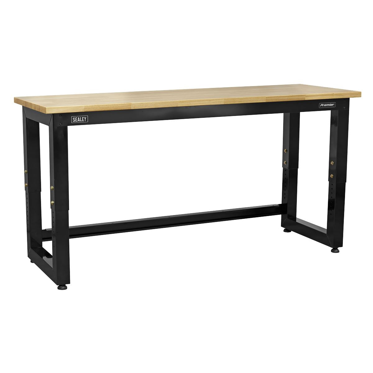 Sealey Premier Steel Adjustable Workbench with Wooden Worktop 1830mm - Heavy-Duty