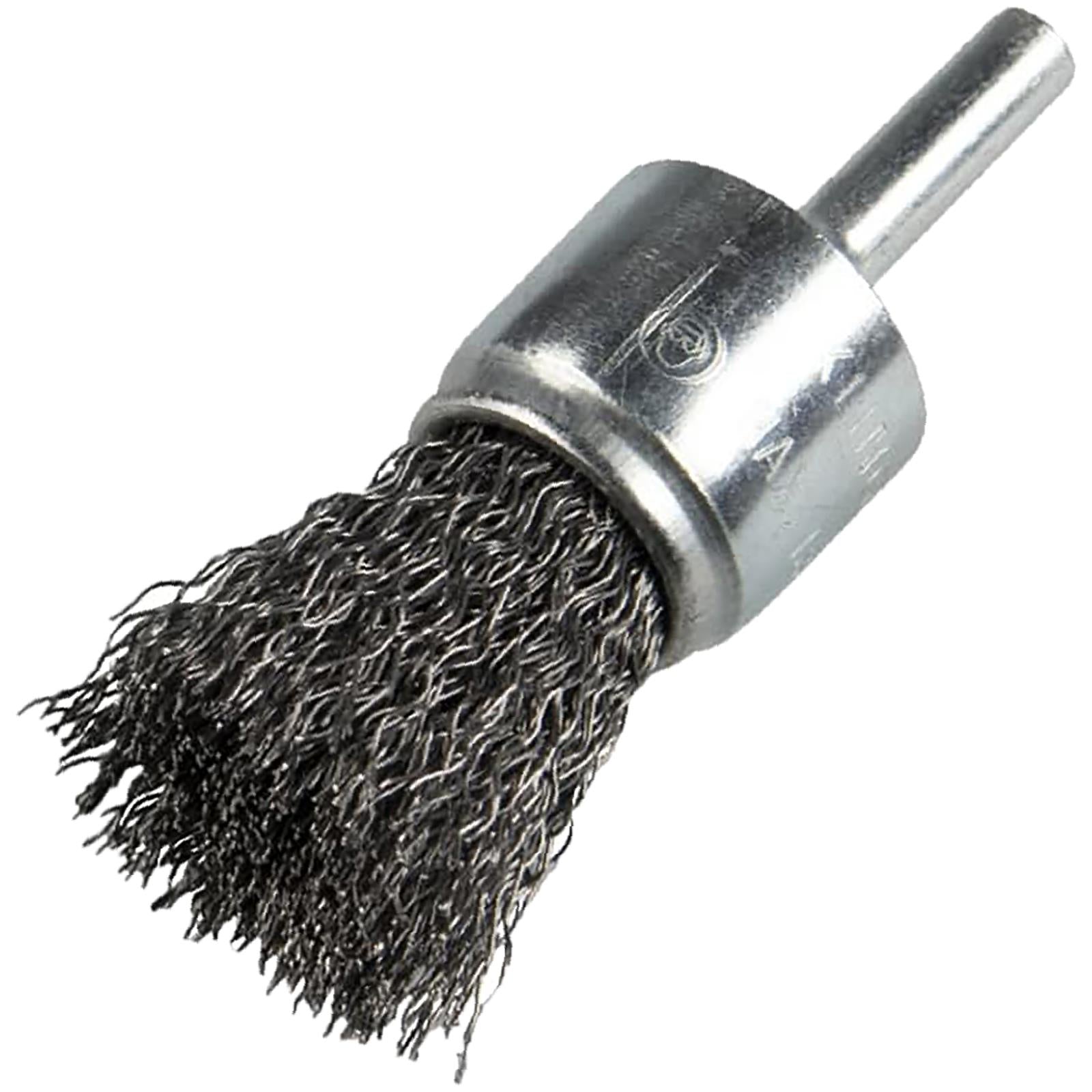 Klingspor Crimped Wire End Brush 6mm Shaft 12mm 25mm 30mm Steel BPS600W