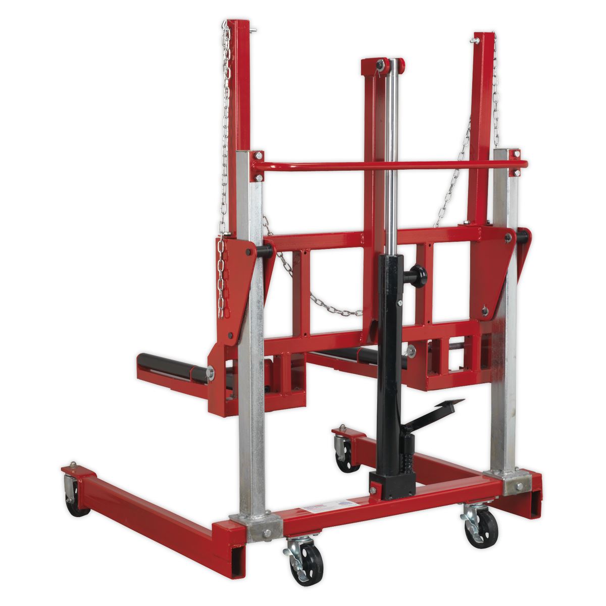 Sealey Wheel Removal Trolley with Adjustable Width 500kg