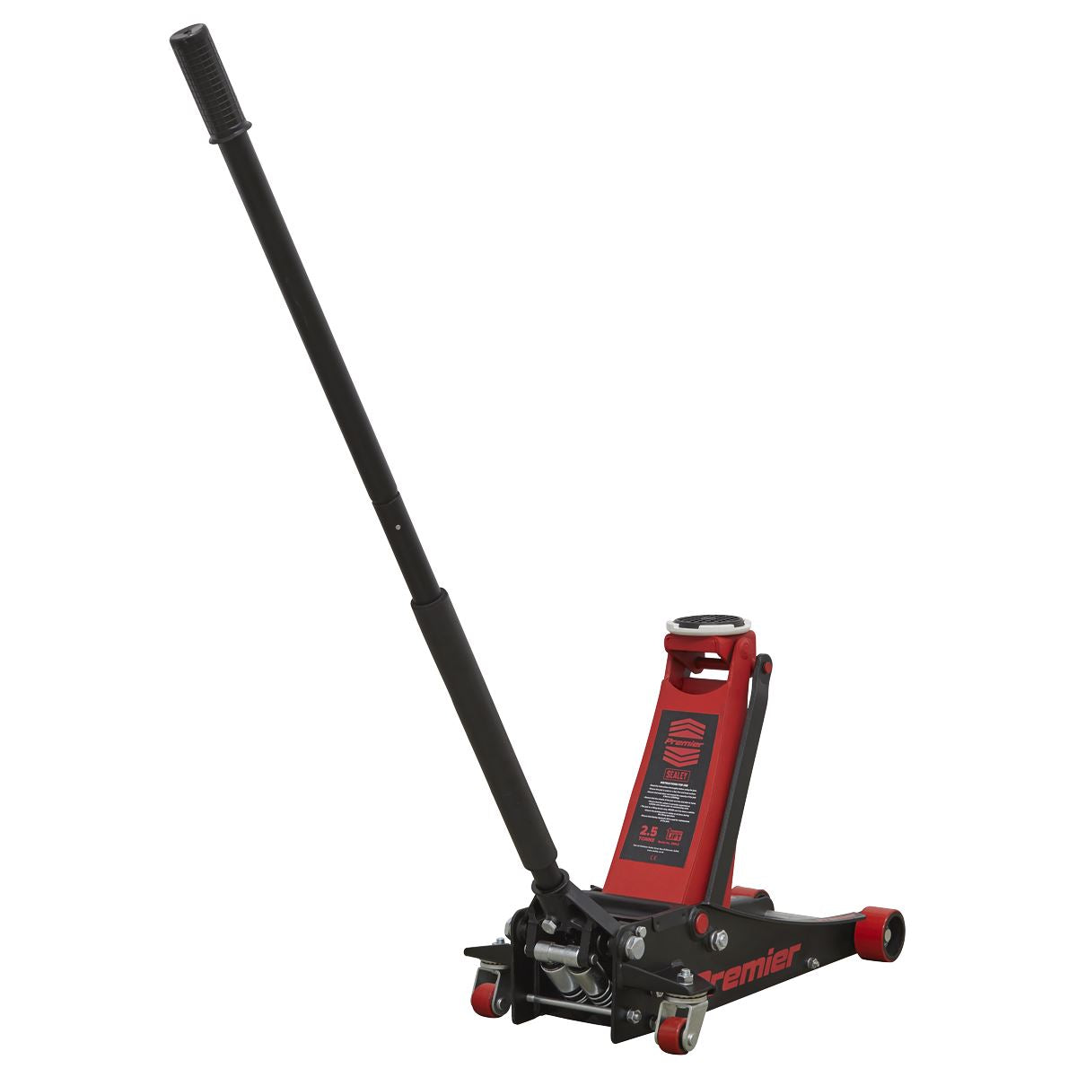 Sealey Premier Trolley Jack 2.5 Tonne Low Profile with Rocket Lift