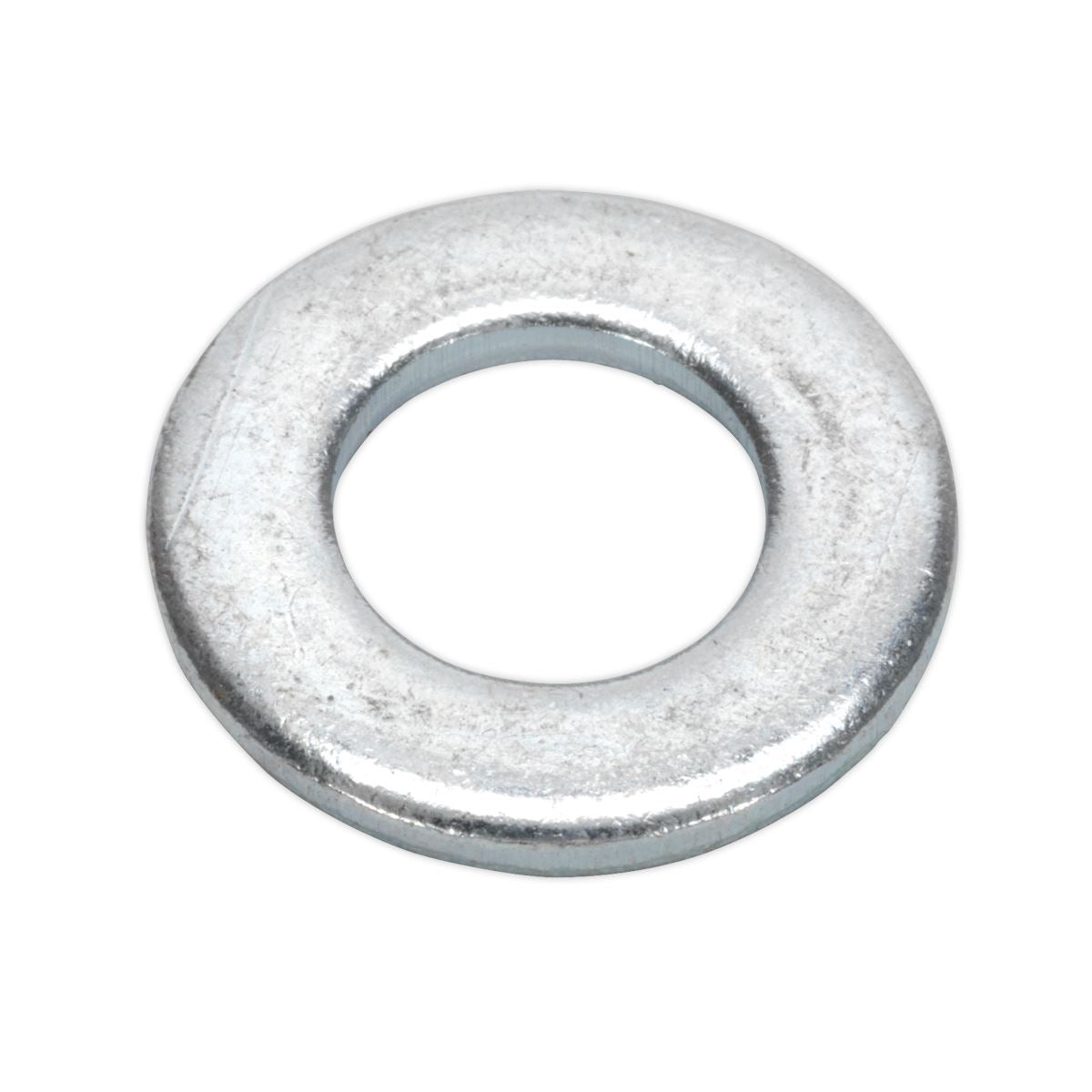 Sealey Flat Washer DIN 125 M10 x 21mm Form A Zinc Pack of 100