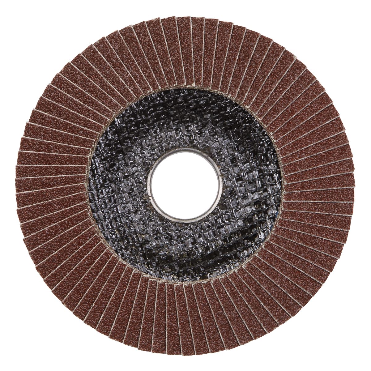 Sealey Flap Disc Aluminium Oxide Ø125mm Ø22mm Bore 40Grit