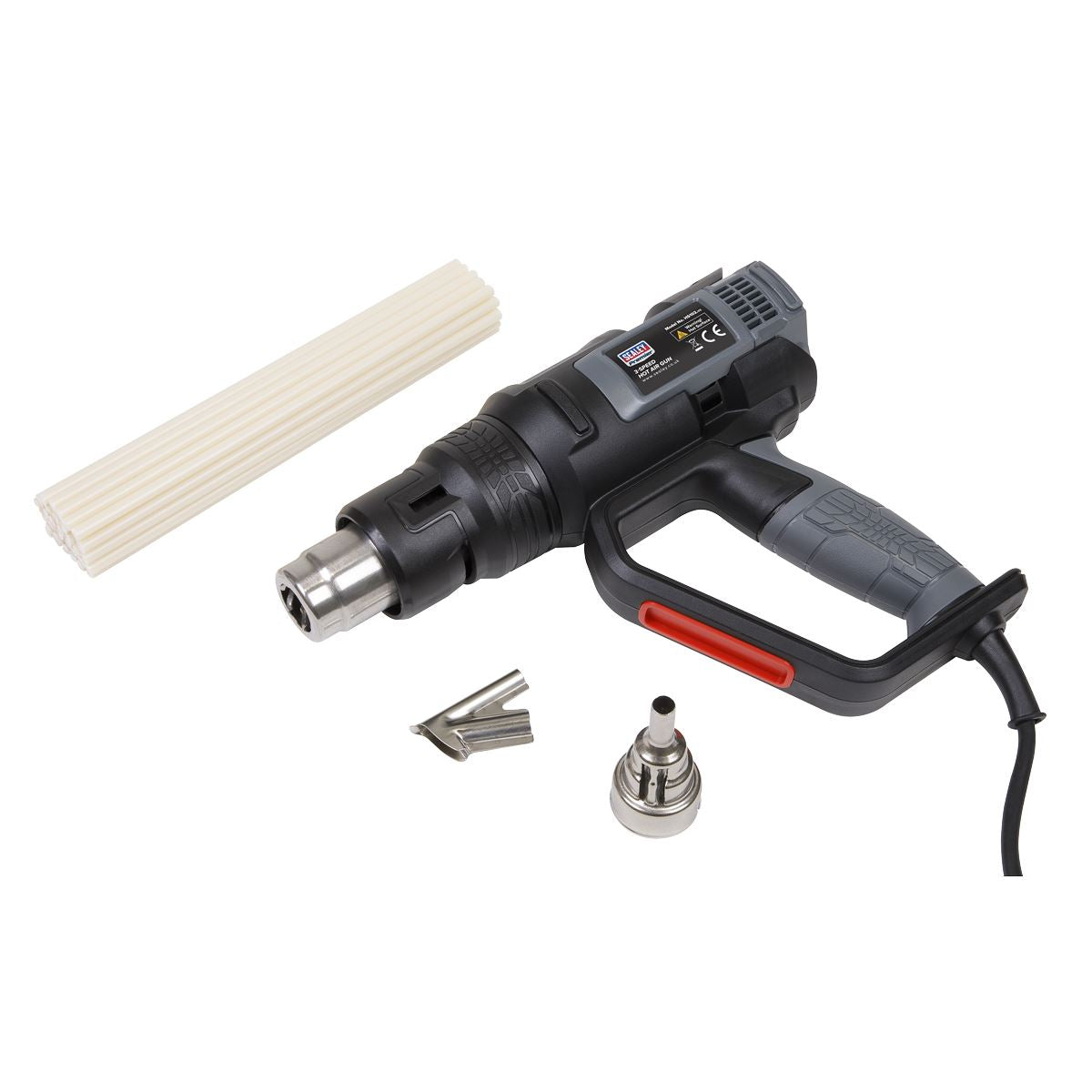 Sealey Premier Plastic Welding Kit including HS102 Hot Air Gun