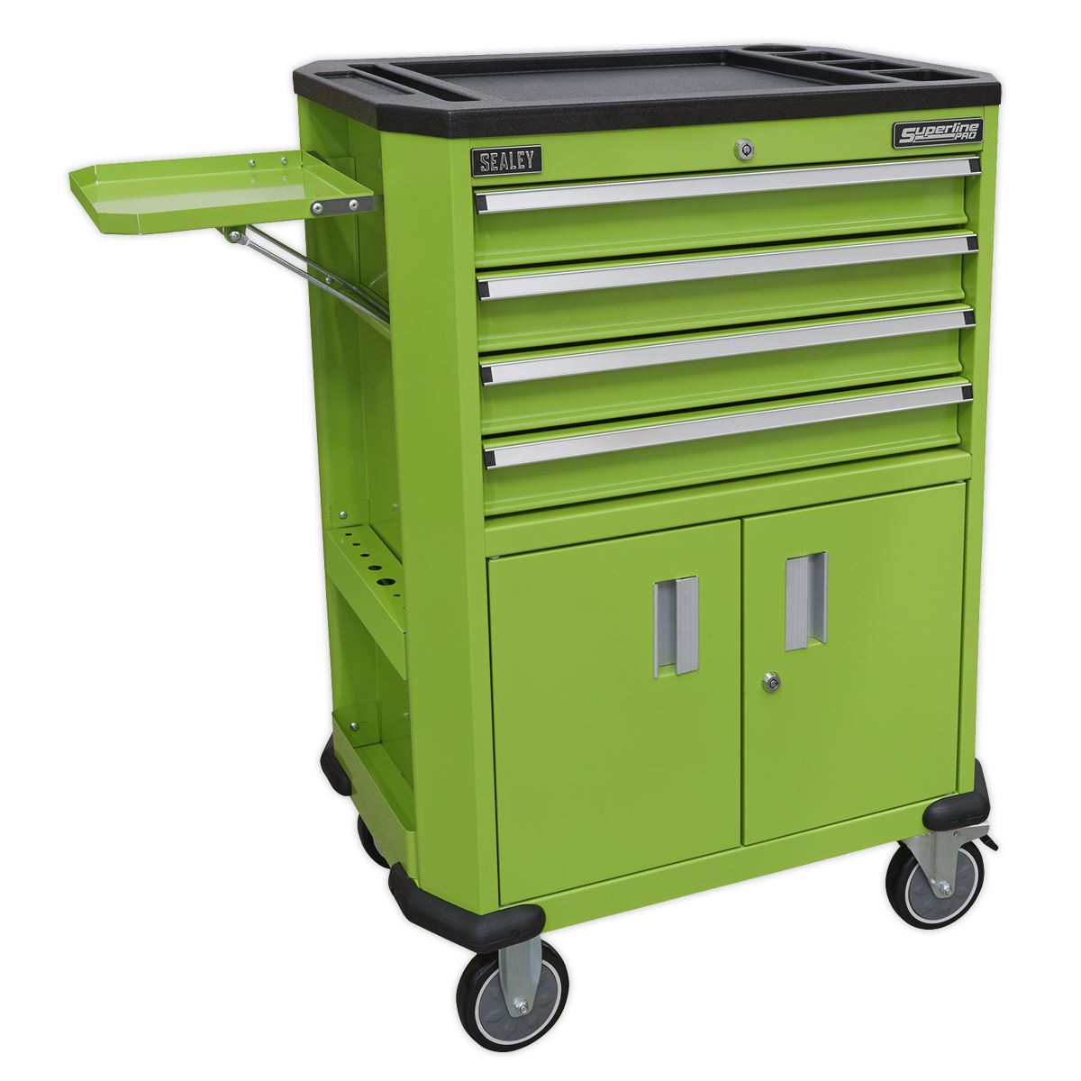 Sealey Superline Pro Tool Trolley with 4 Drawers & 2 Door Cupboard