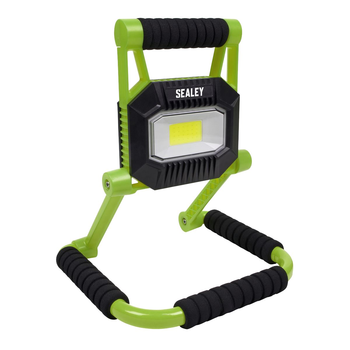 Sealey Rechargeable Portable Fold Flat Floodlight 10W COB LED Lithium-ion