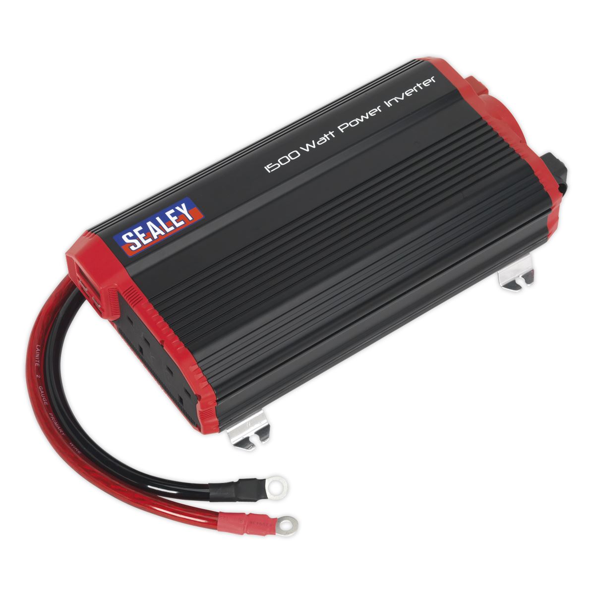 Sealey Power Inverter Modified Sine Wave 1500W 12V DC - 230V ~ 50Hz