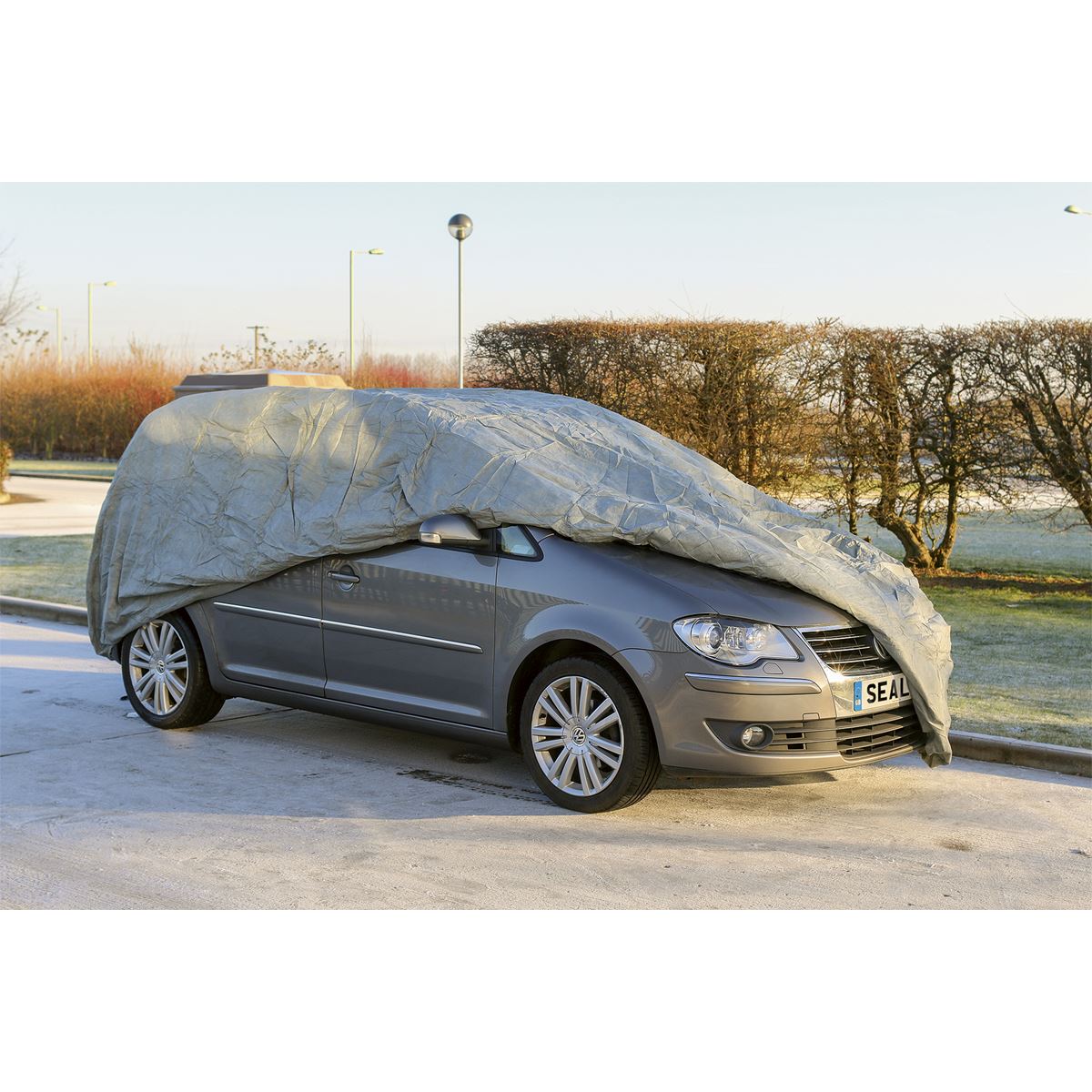 Sealey Premier All-Seasons Car Cover 3-Layer - Large