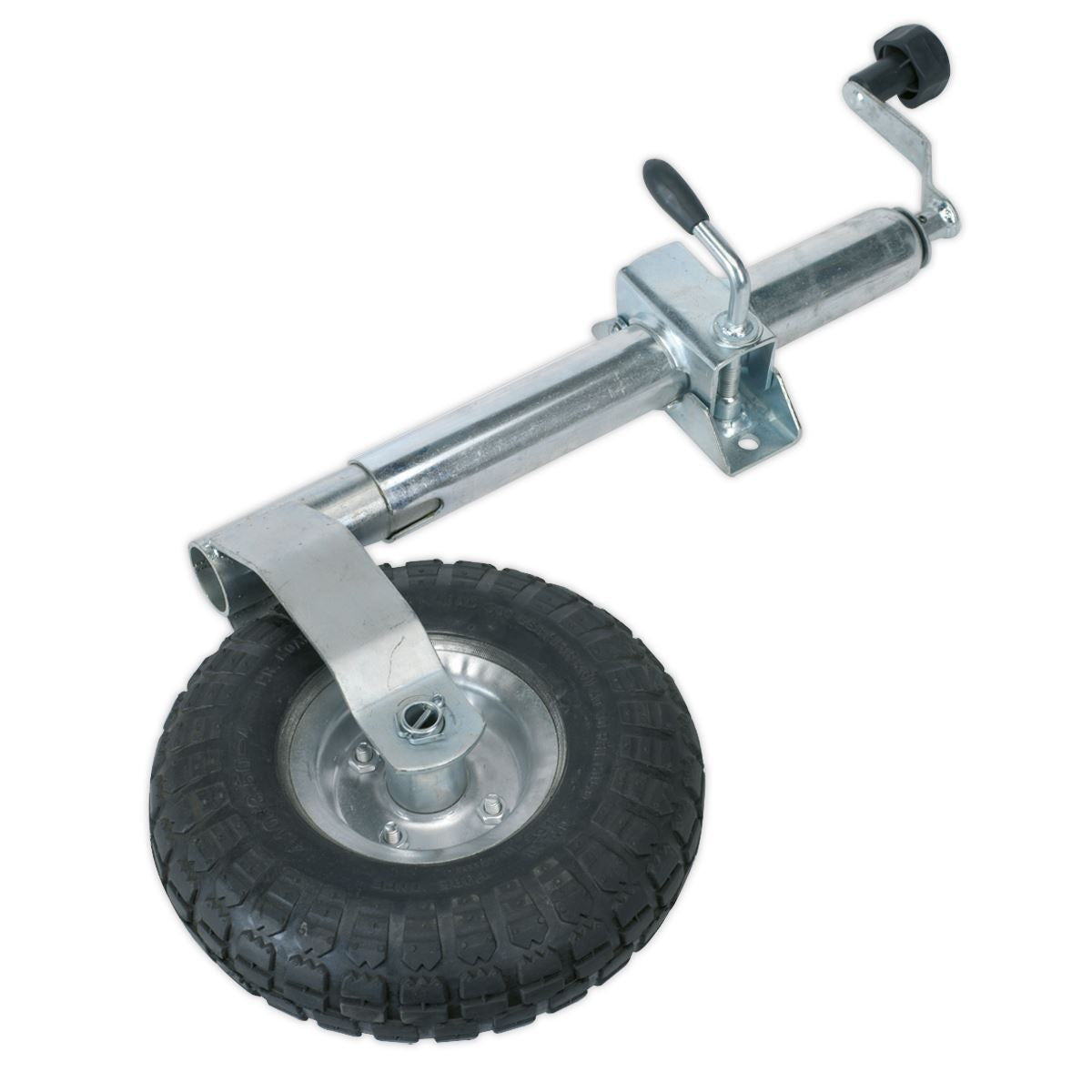 Sealey Jockey Wheel & Clamp Ø48mm - Ø260mm Pneumatic Wheel