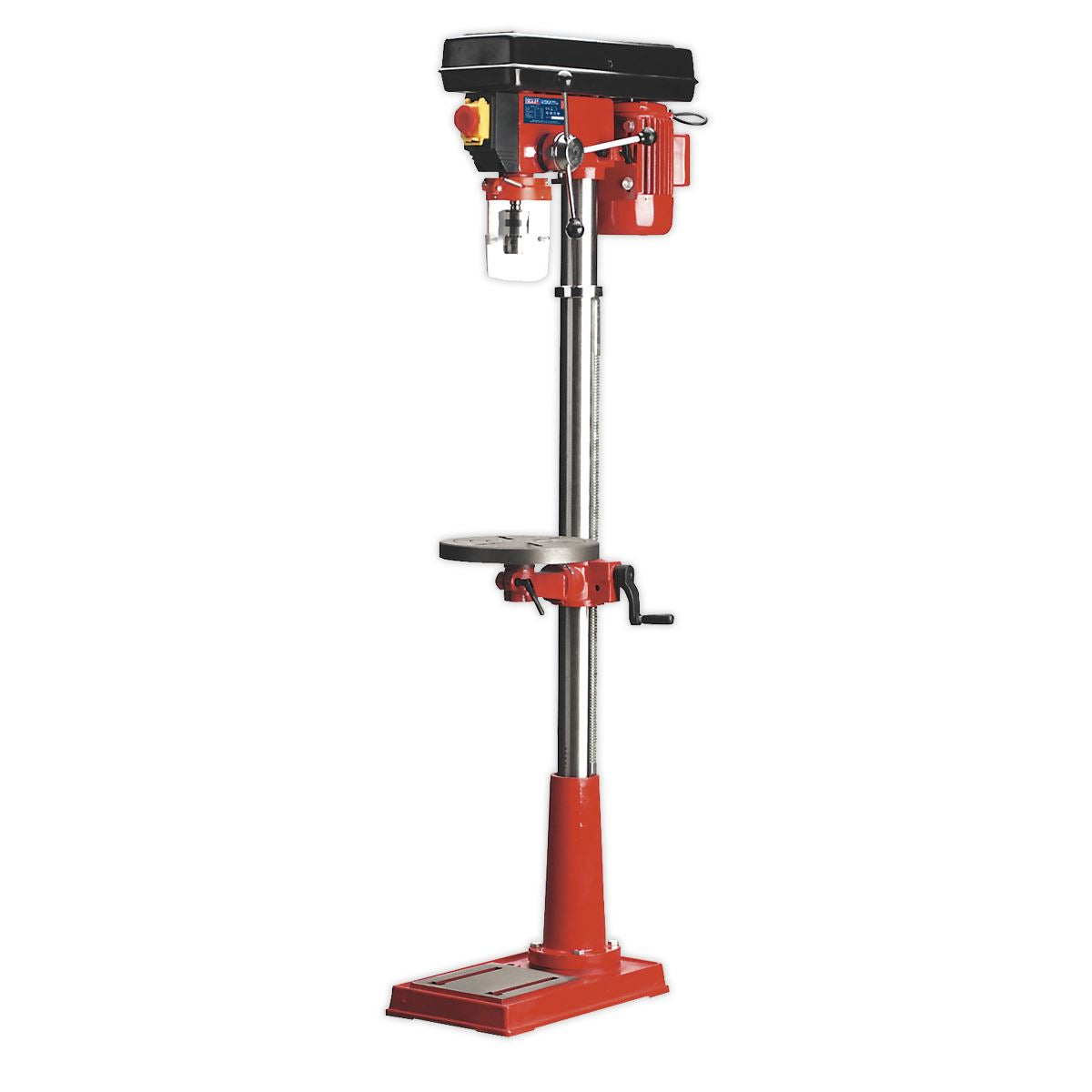 Sealey Pillar Drill Floor 12-Speed 1500mm Height 370W/230V