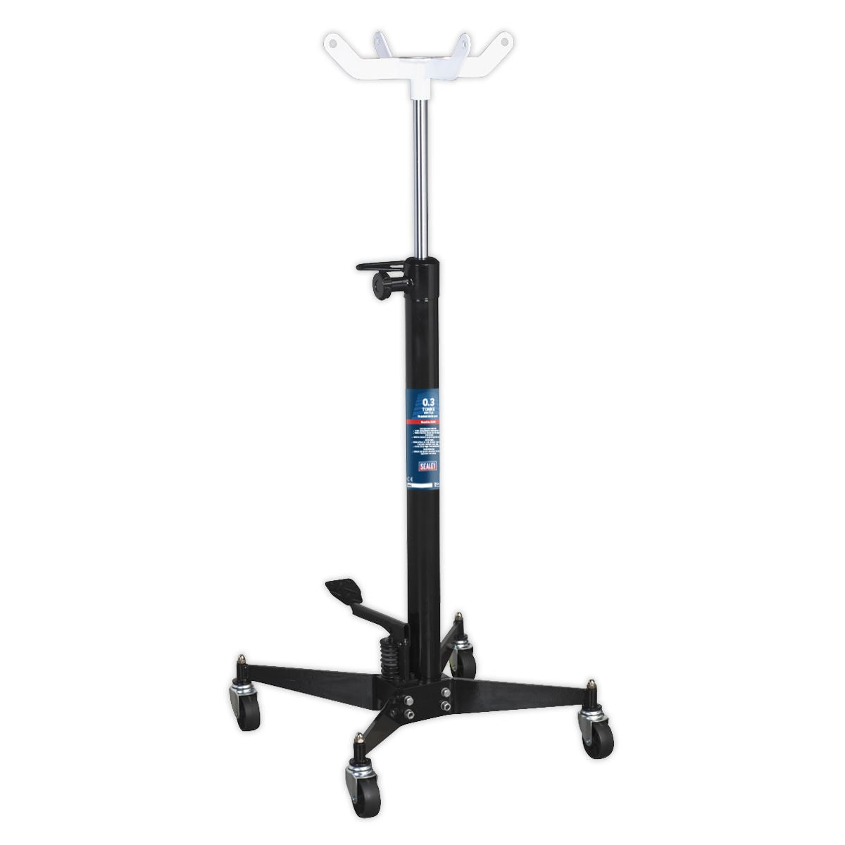 Sealey Premier Vertical Quick Lift Transmission Jack 300kg