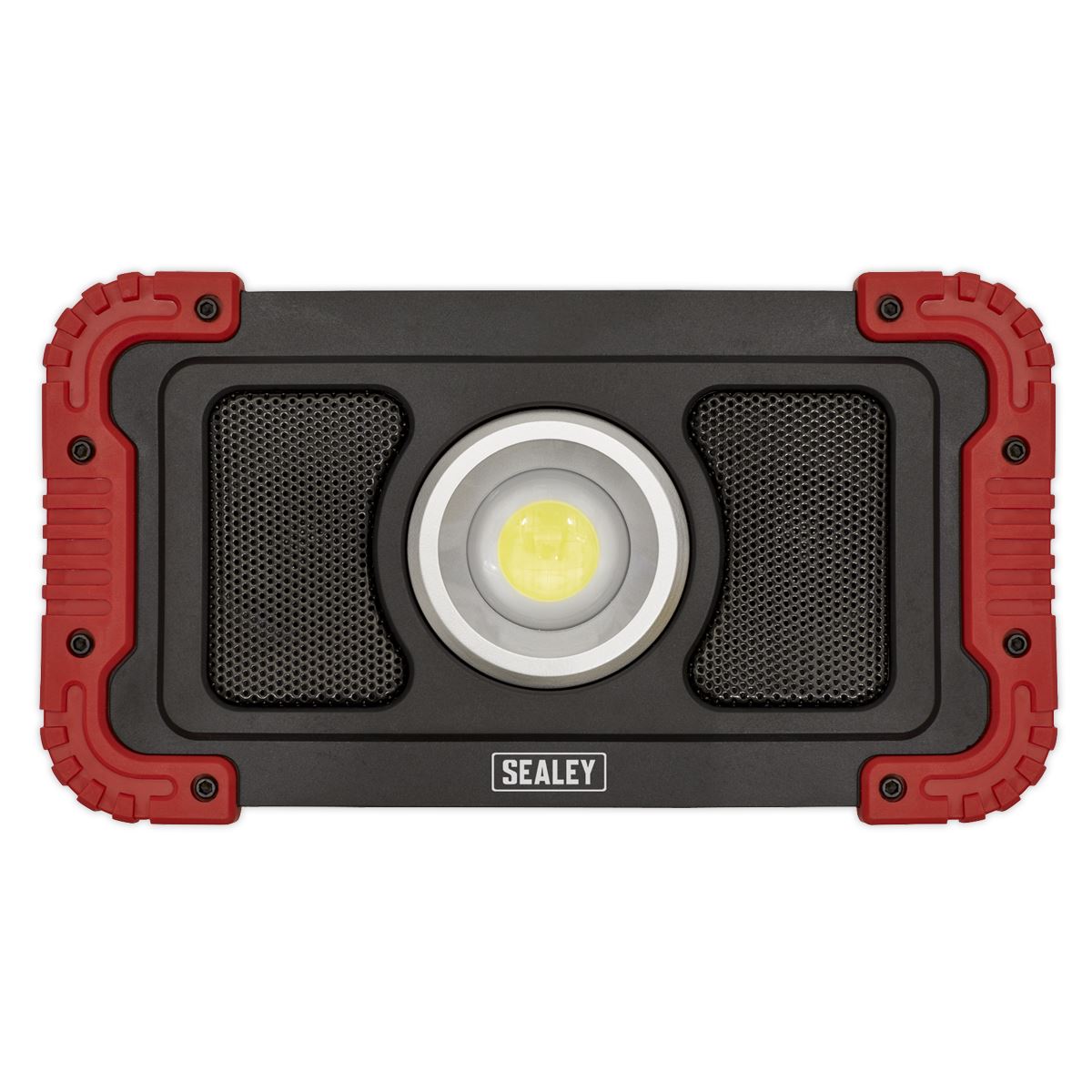 Sealey Rechargeable Wireless Speaker Work Light 20W COB LED & Power Bank