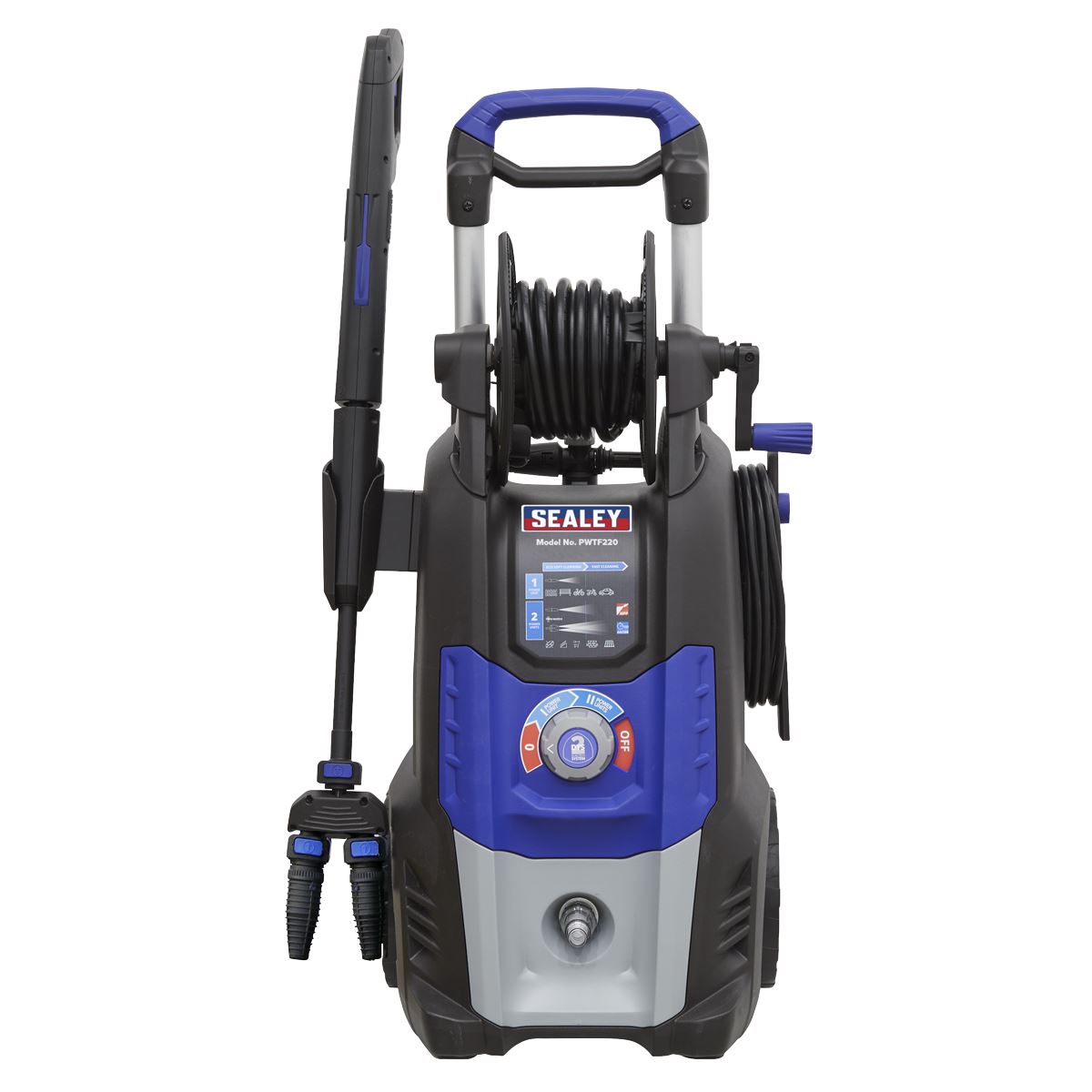 Sealey Pressure Washer 150bar 810L/hr Twin Pump with TSS & Rotablast® Nozzle