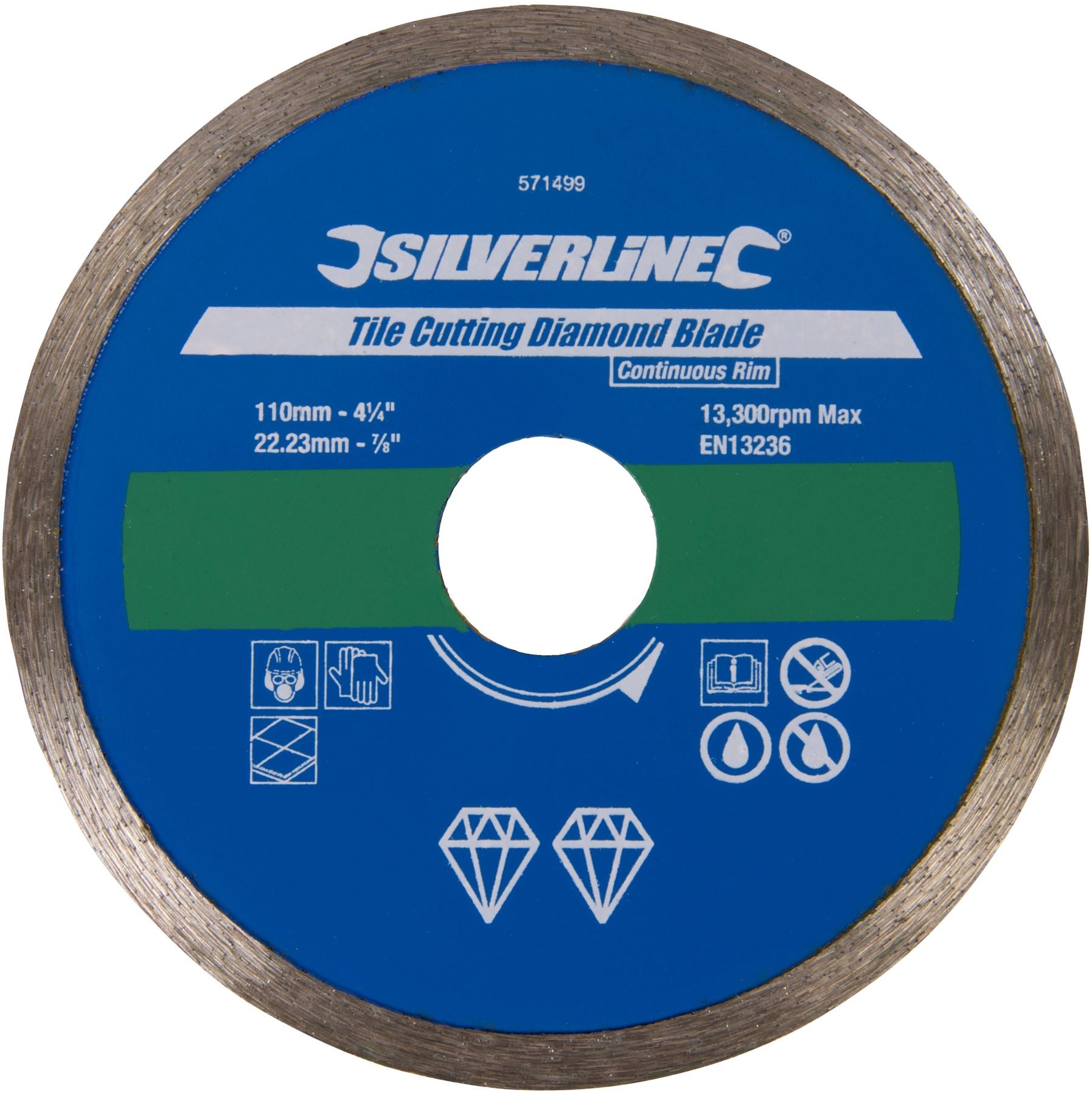 Silverline Tile Cutting Diamond Disc