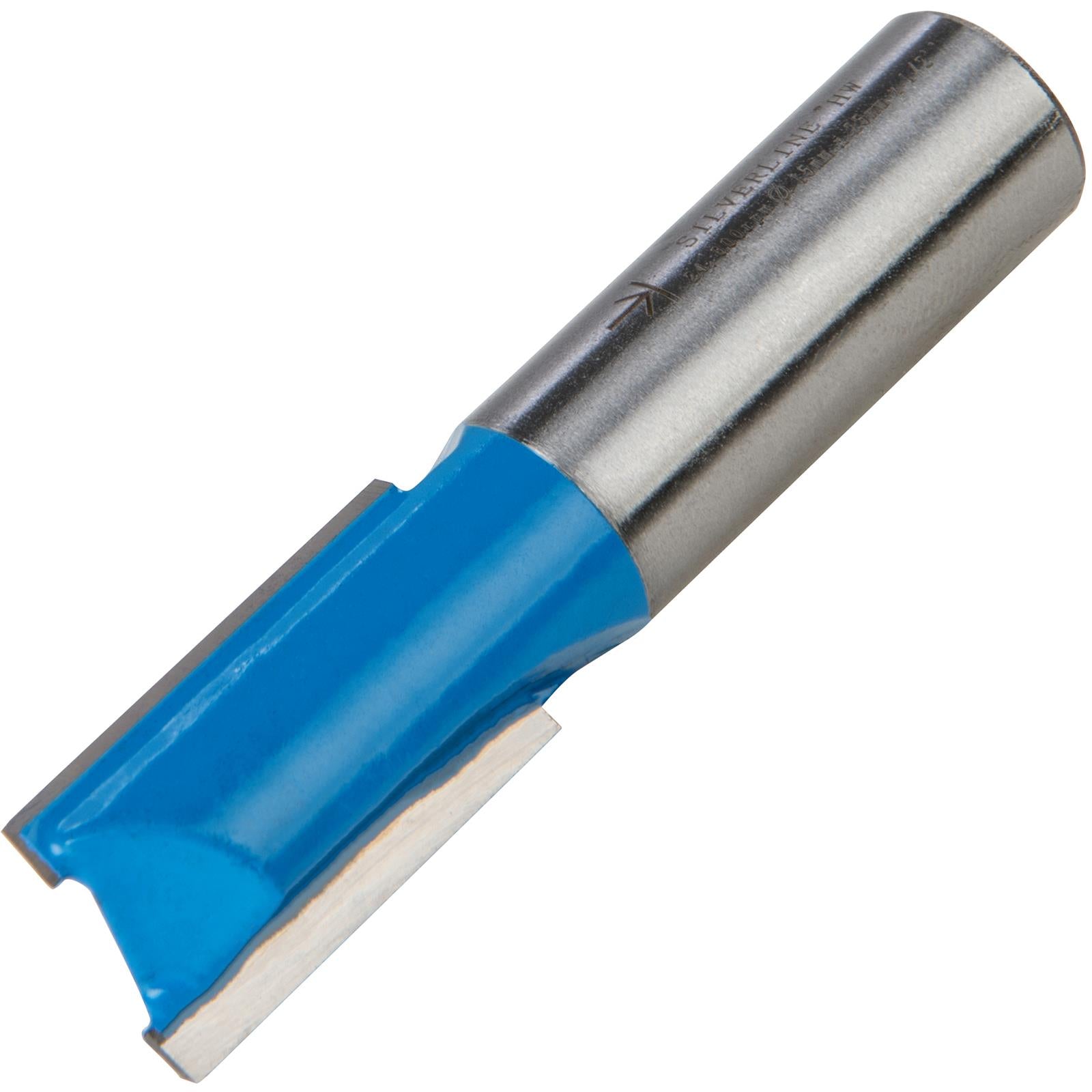 Silverline 1/2" Shank TCT Straight Metric Cutter Router Bits