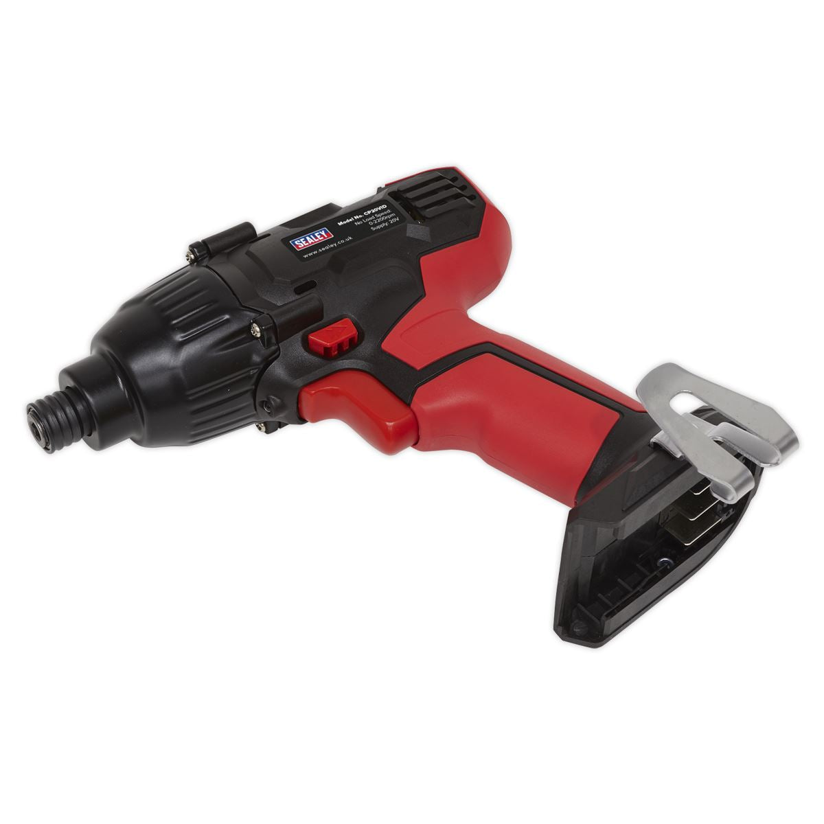 Sealey Impact Driver 20V SV20 Series 1/4"Hex Drive - Body Only