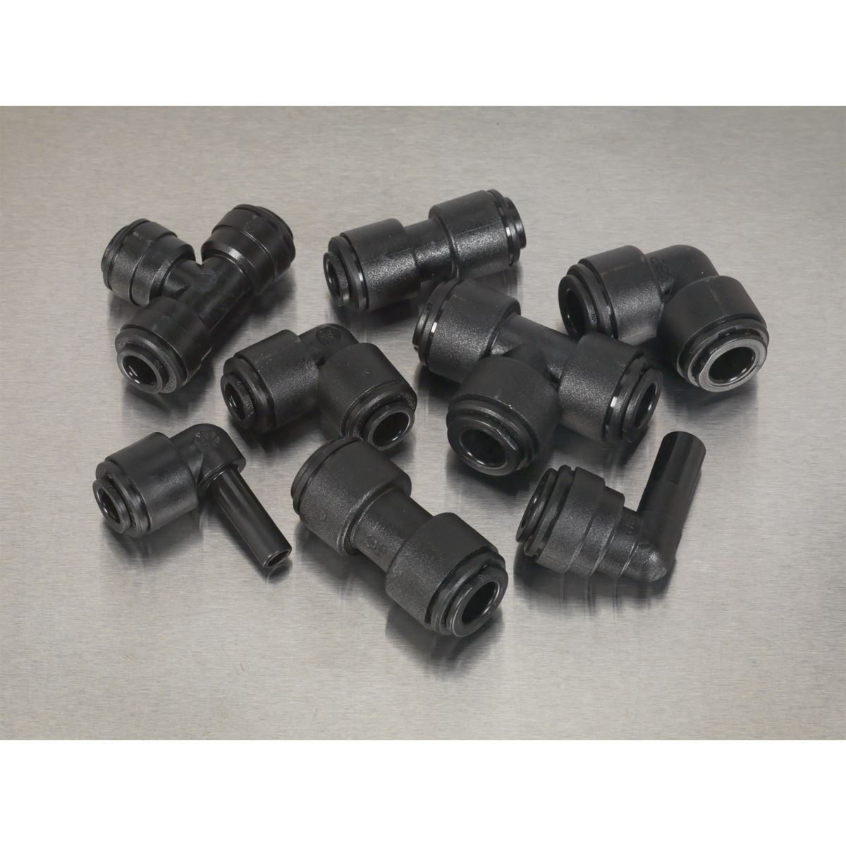 Sealey Speedfit® Coupling Assortment 32pc Ø6 & Ø8mm Metric