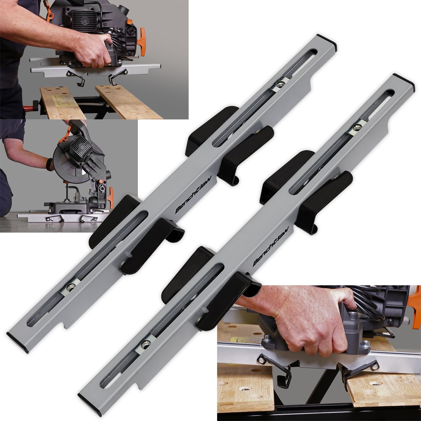 Benchclaw™ Fit to Power Tools and Easily Mount on Workbenches