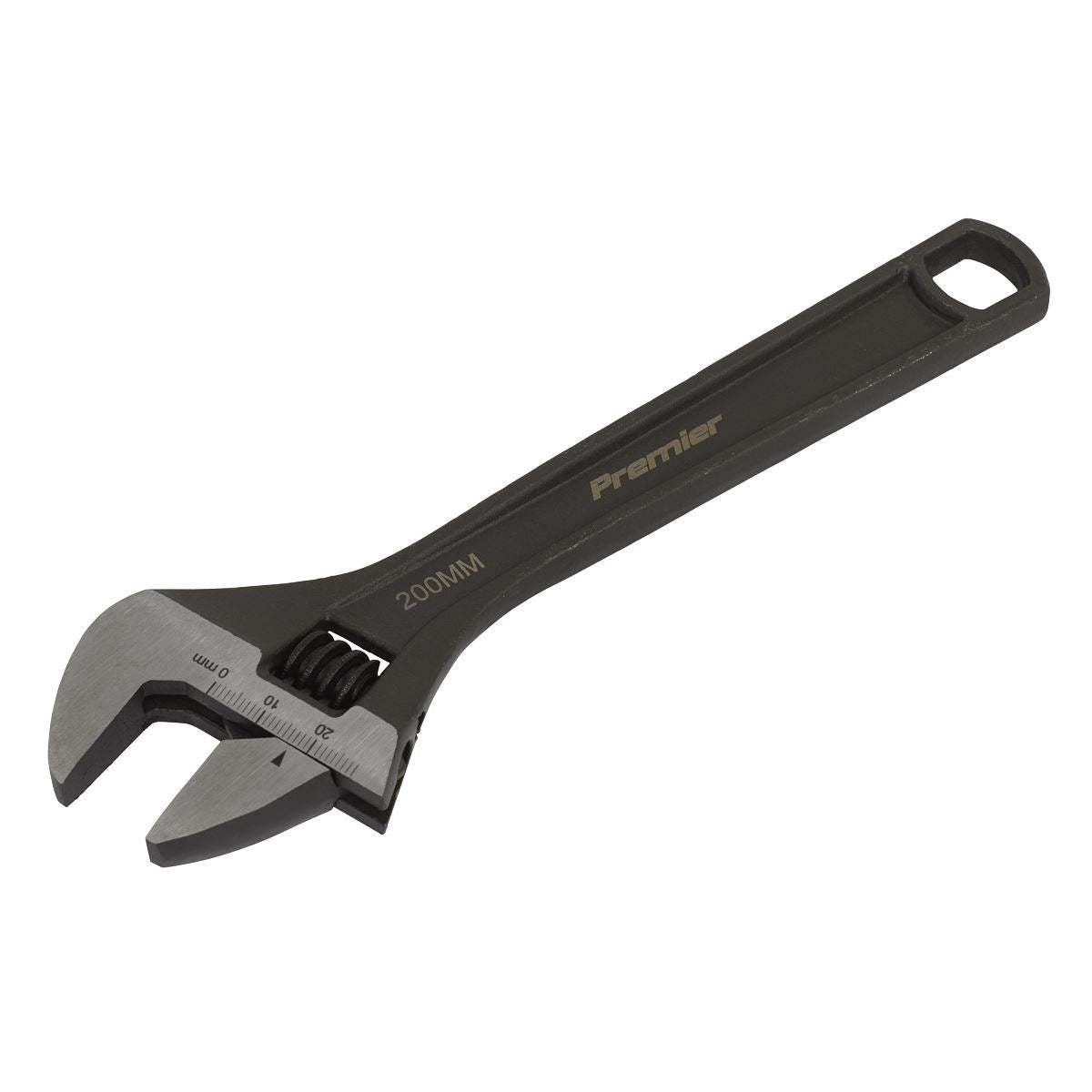Sealey Premier Adjustable Wrench 200mm Jaw Capacity 24mm