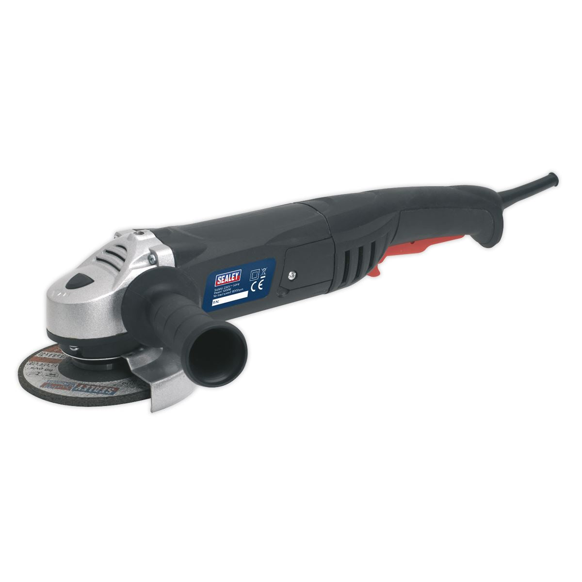 Sealey Angle Grinder Ø125mm 1000W/230V with Schuko Plug