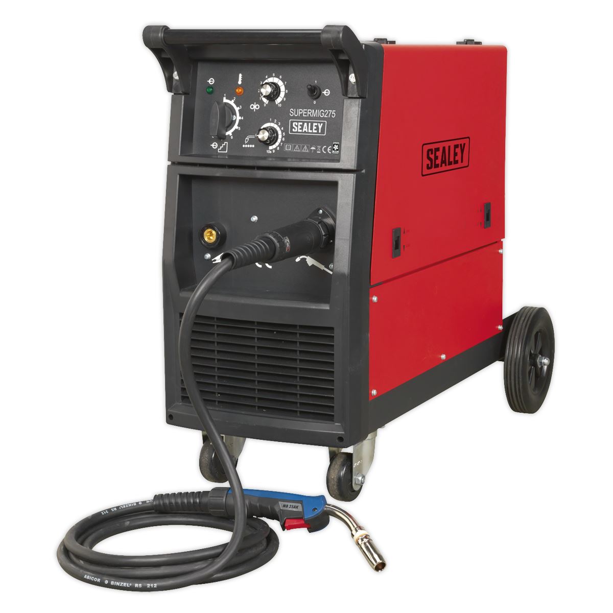 Sealey Professional MIG Welder 270Amp 230V with Binzel® Euro Torch