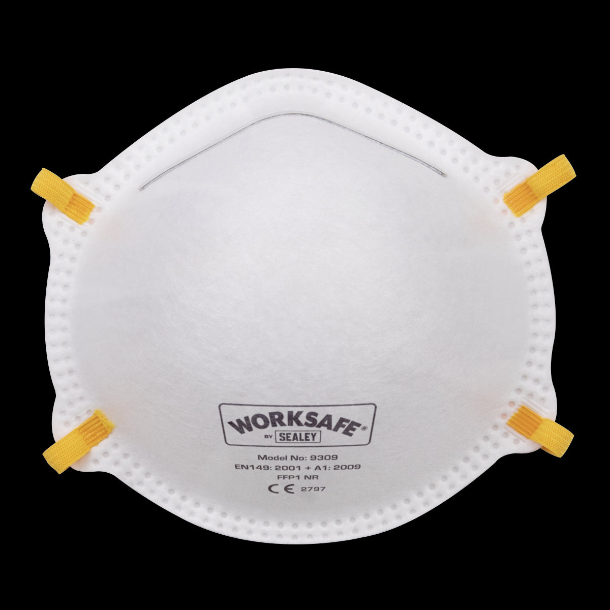 Worksafe by Sealey Cup Mask FFP1 - Pack of 3
