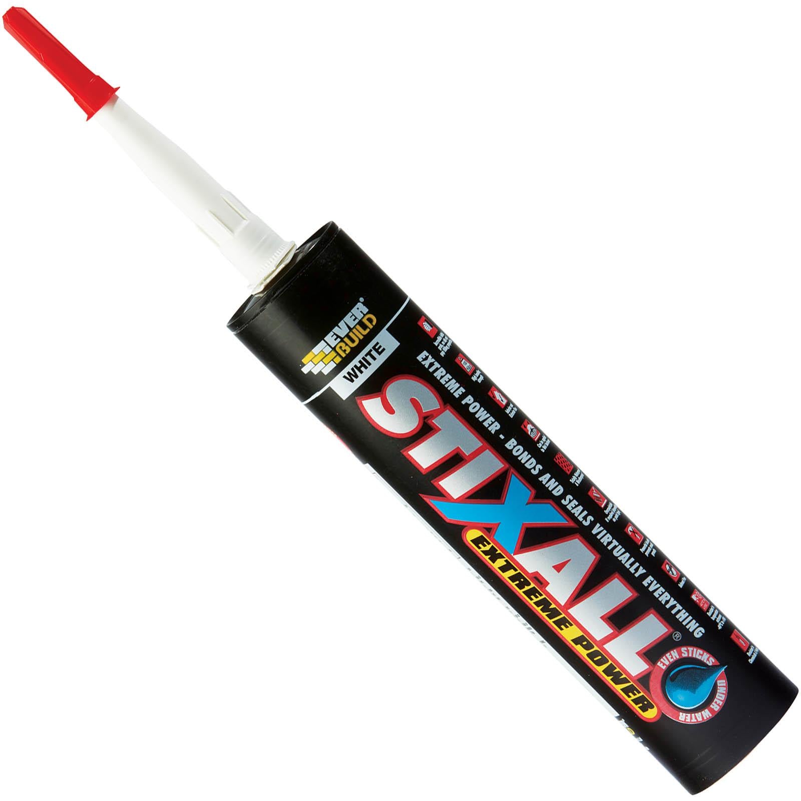 EverBuild Stixall Extreme Power Adhesive Sealant 290ml High Bonding Quick Curing