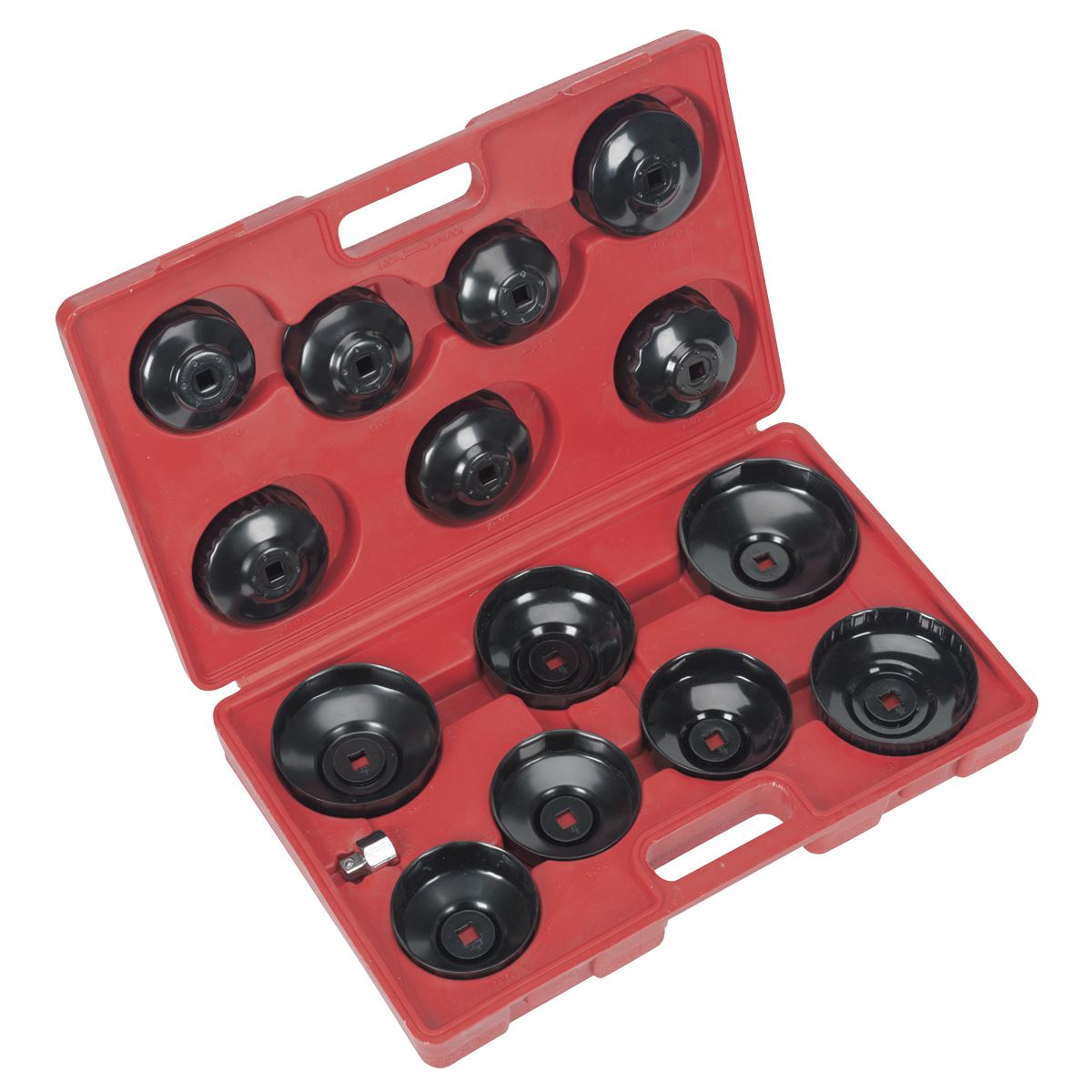 Sealey Oil Filter Cap Wrench Set 15pc