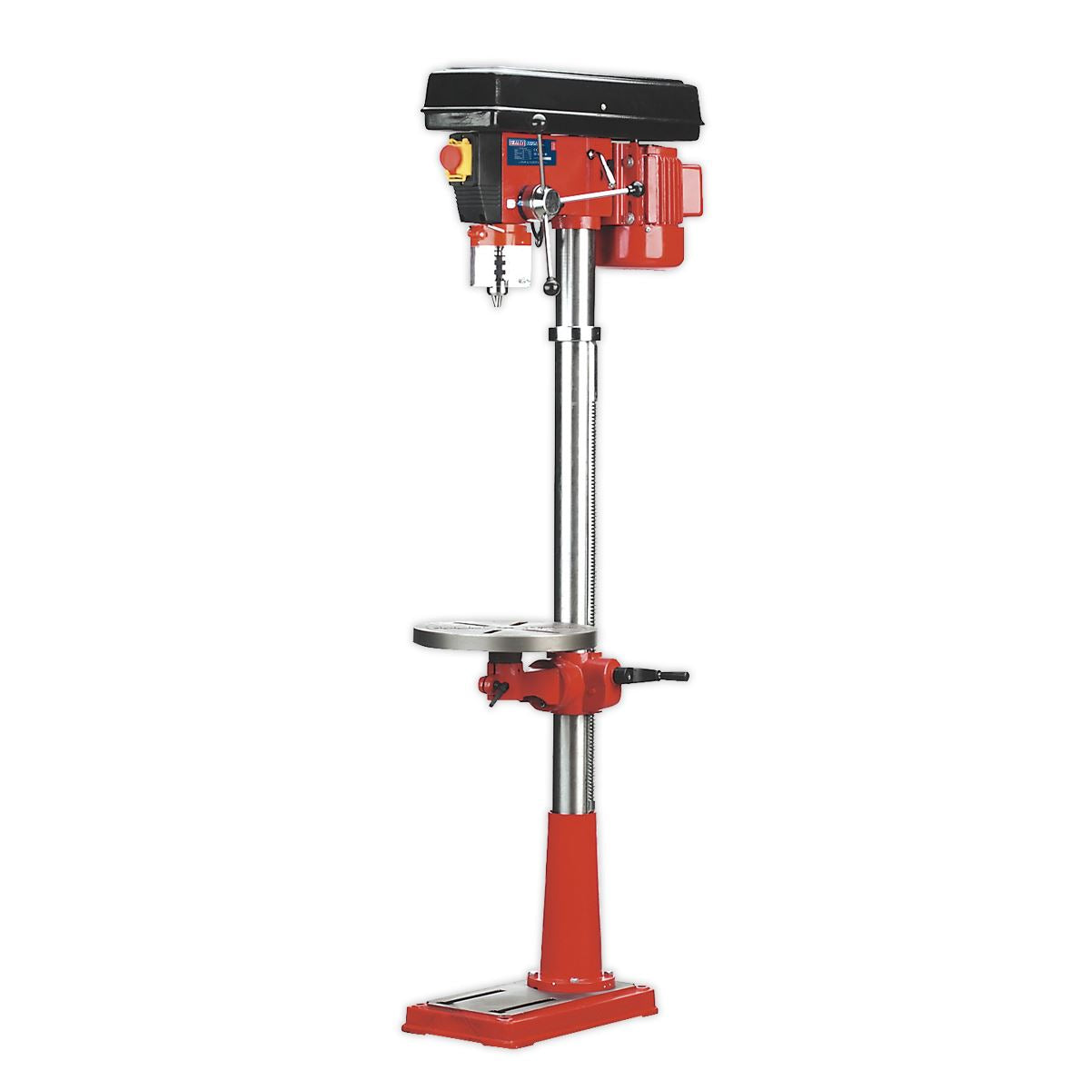 Sealey Pillar Drill Floor 16-Speed 1580mm Height 550W/230V