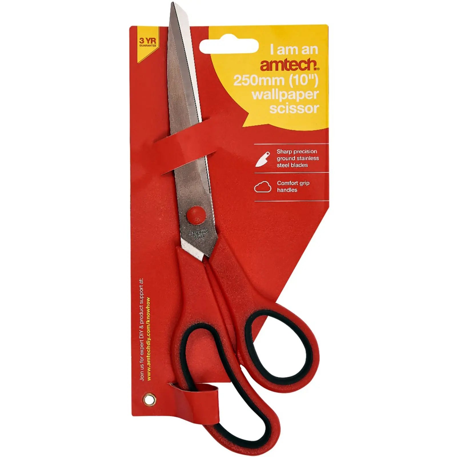 Amtech 10" 250mm Professional Wallpaper Scissors