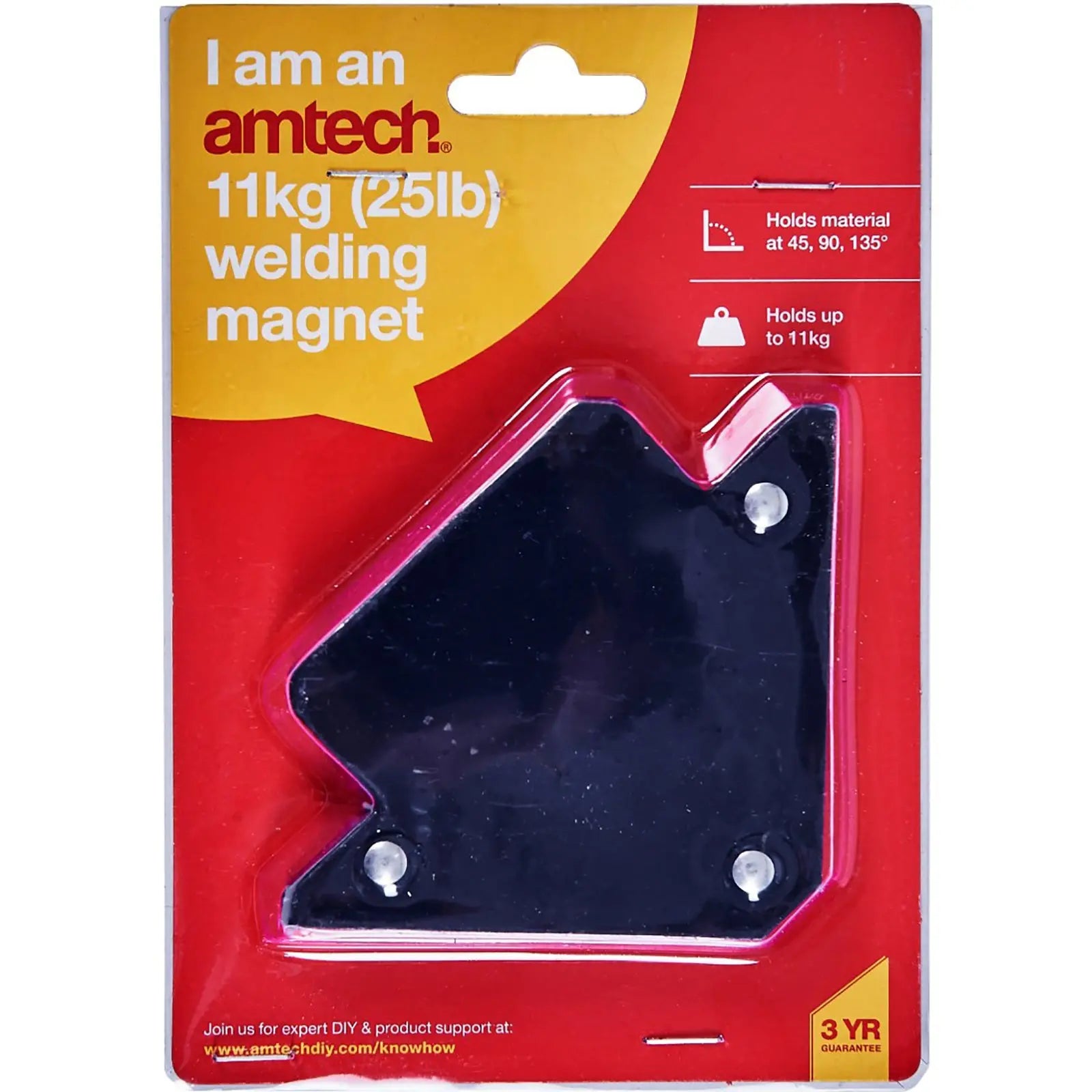 Amtech 25lb Magnetic Welding Arrow Weld Holder