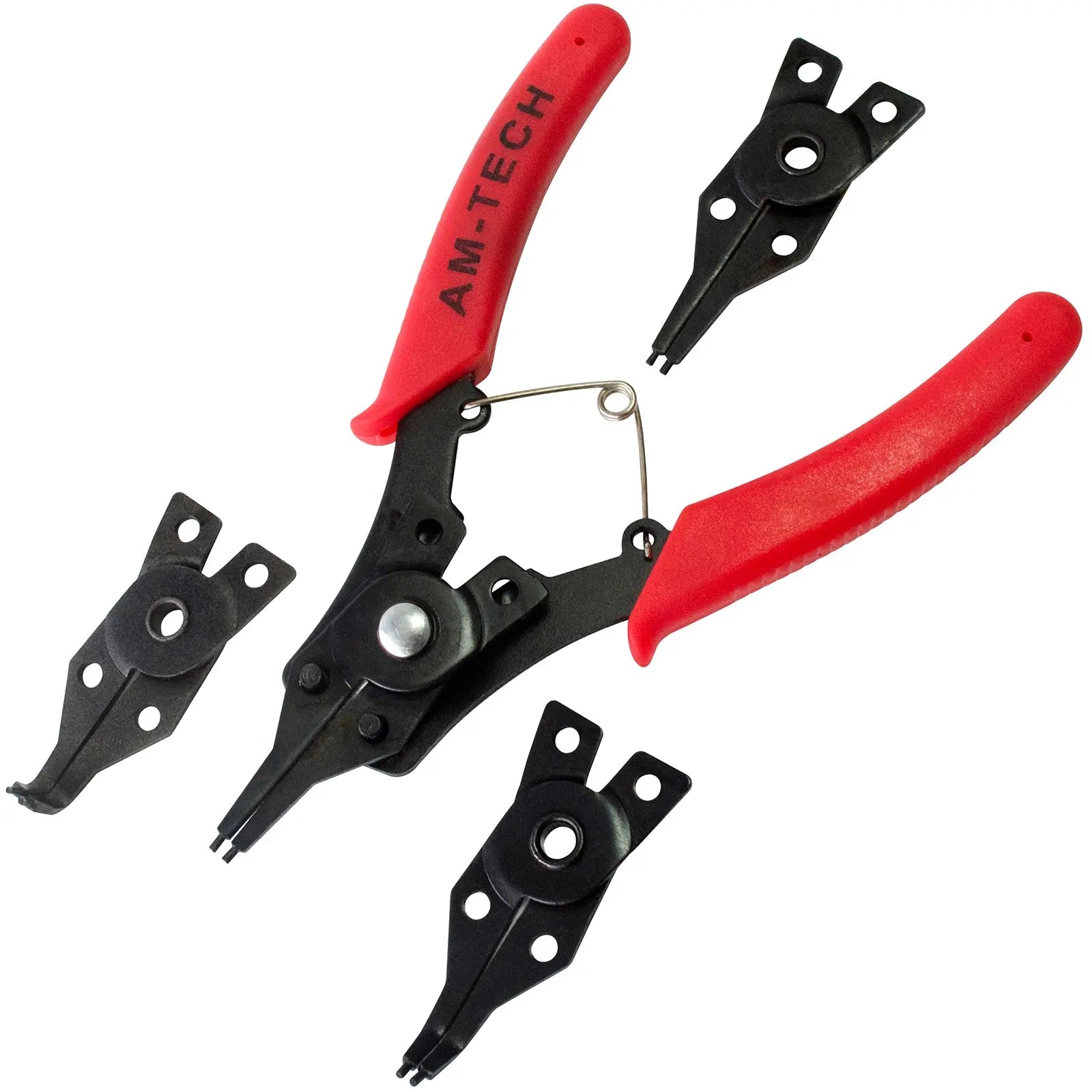 Amtech 4 in 1 Circlip Plier Set Snap Ring