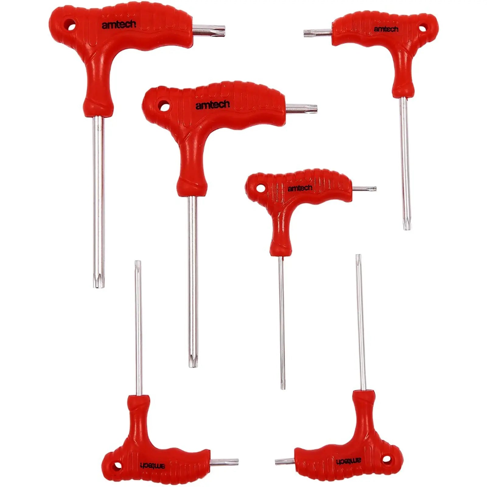 Amtech 6 Piece T-Handle Torx Wrench Set